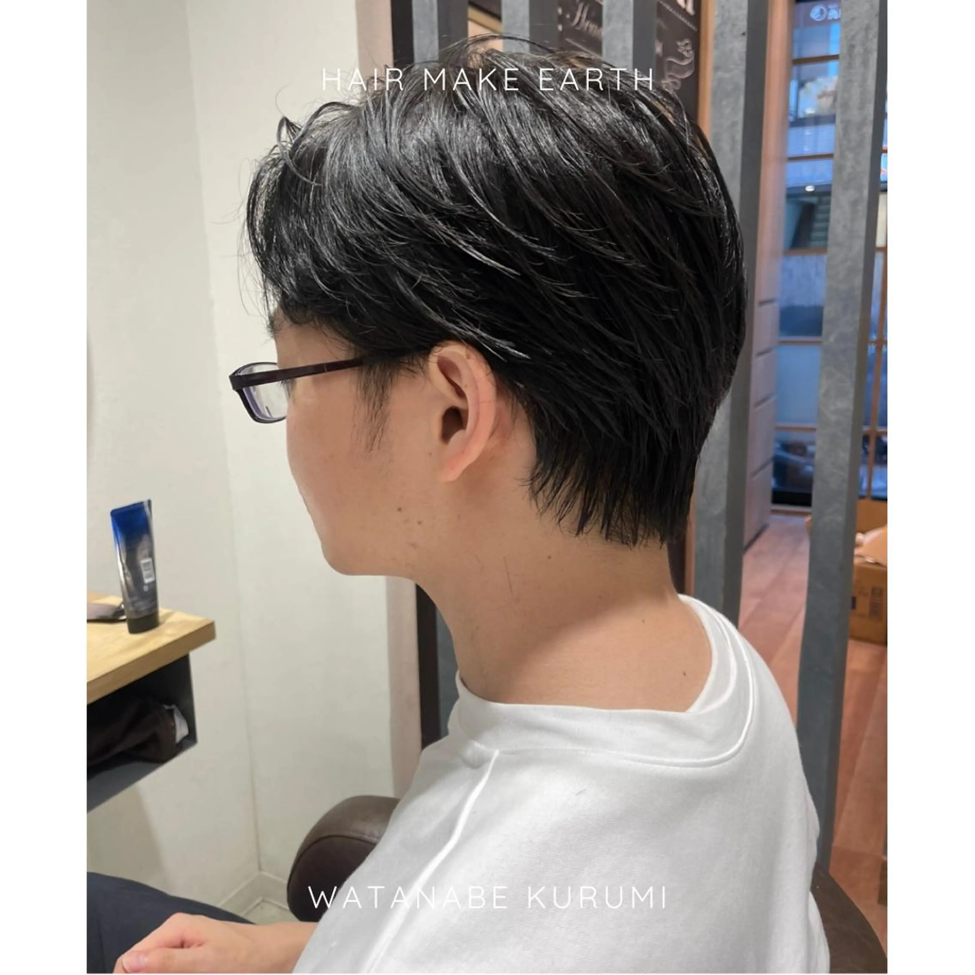 メンズカットの写真