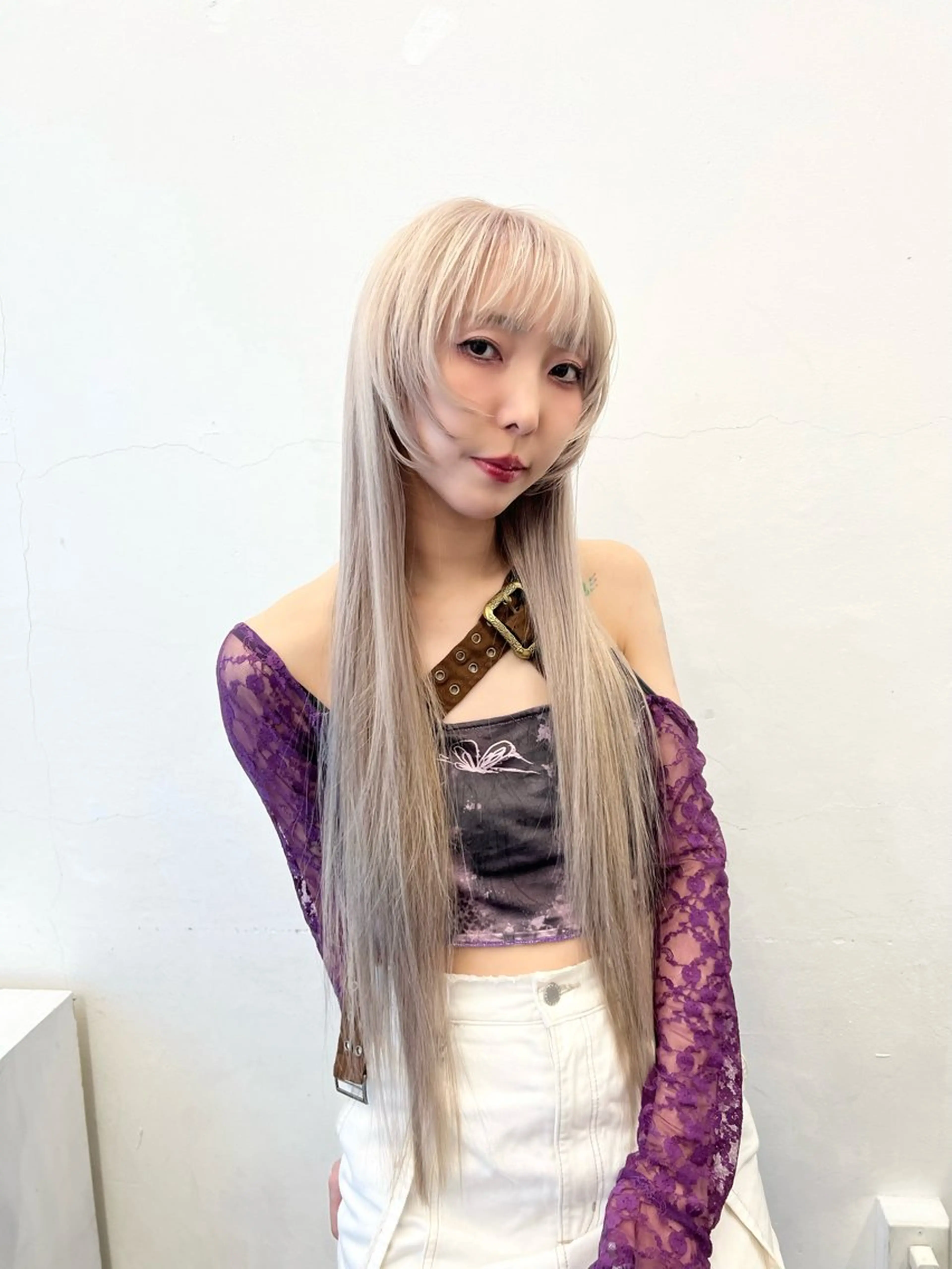 セミロング カラー カット ヘアカラー トリートメント HARU//原宿🤍 リピート率NO.1のヘアスタイル