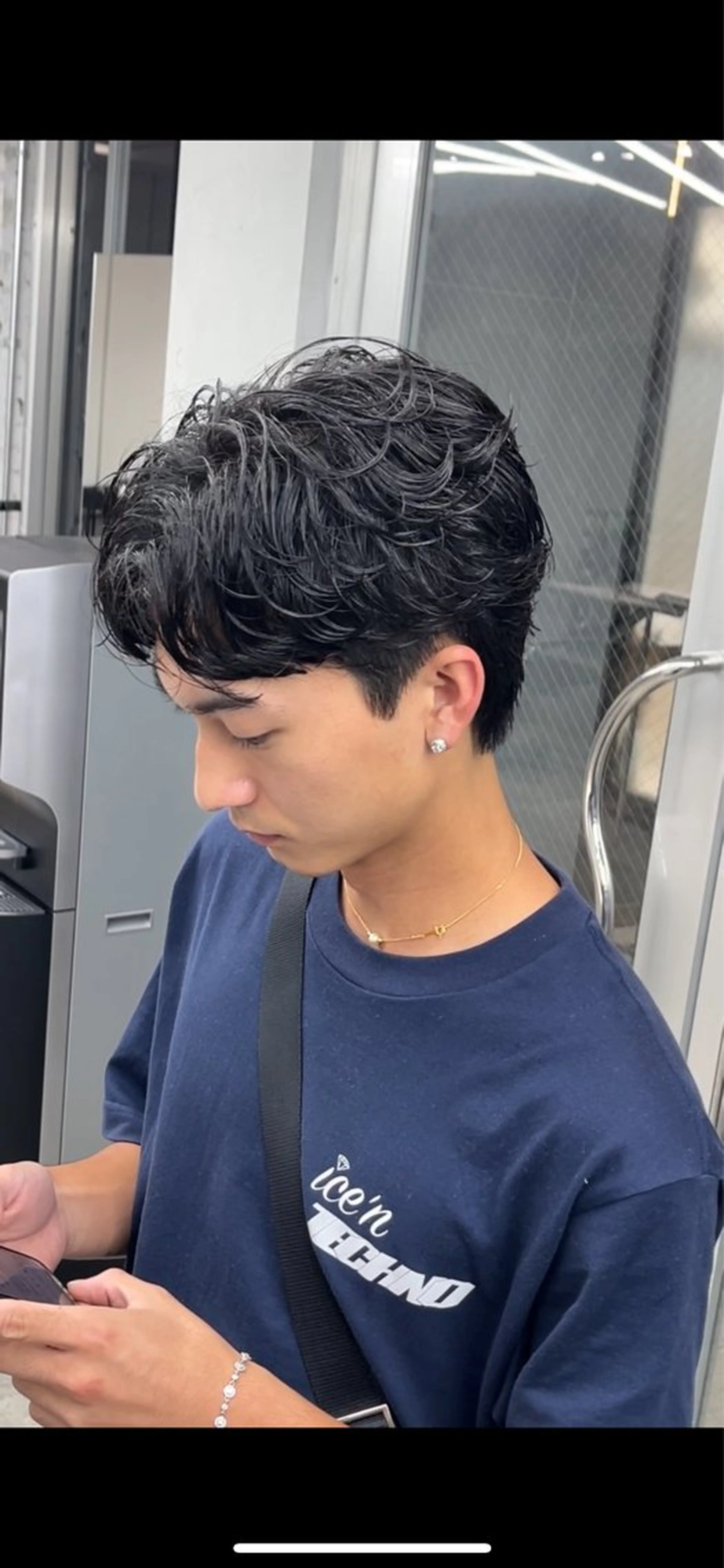 パーマ メンズ カット パーマ ØVARL　Jingumae所属・OVARL/ メンズパーマ/きらりのヘアスタイル