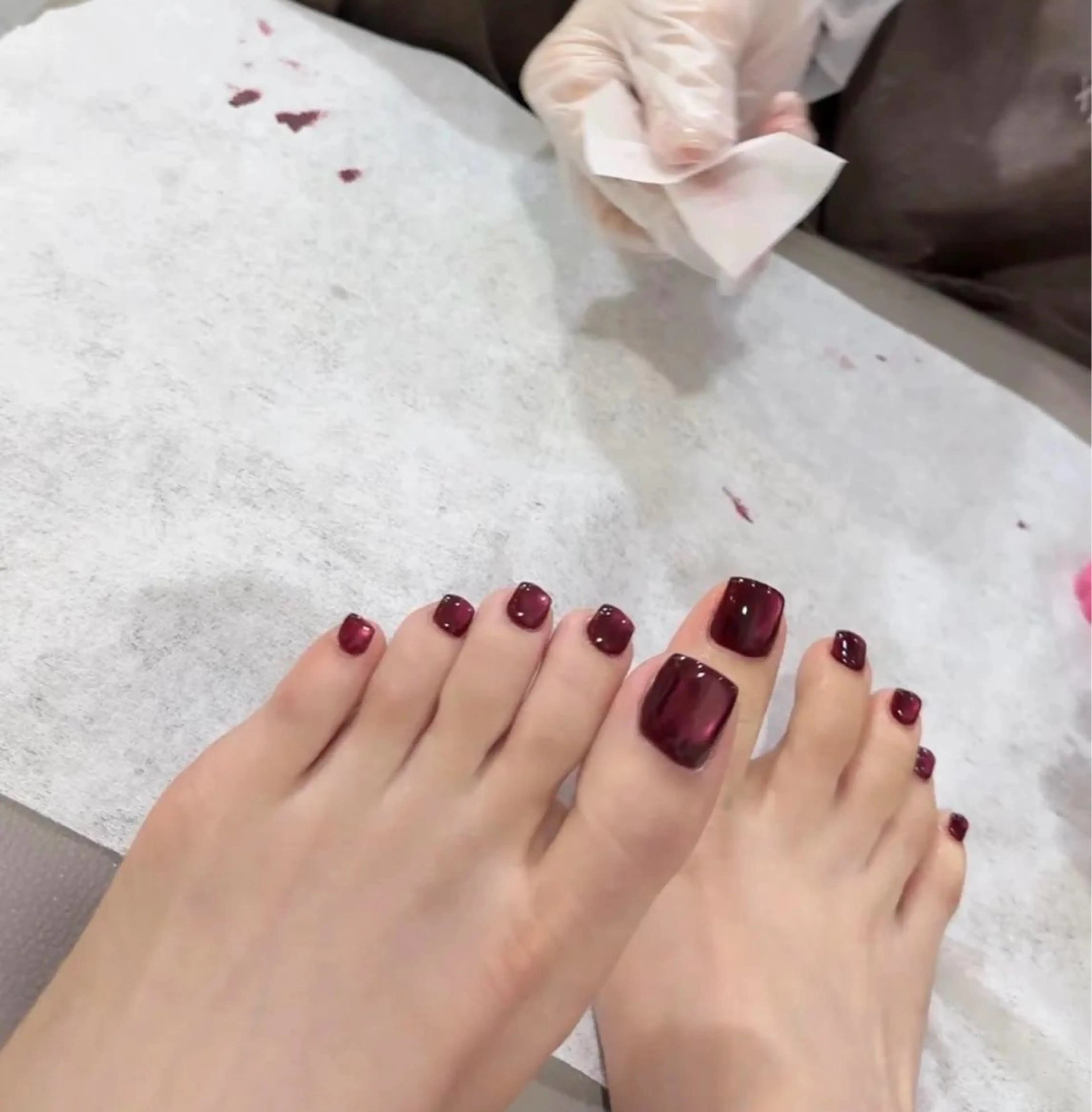 ネイル フットネイル Yuxi Beauty salon 【ユーシィー ビューティ サロン】所属・ユーシーネイルサロン 池田公園店のネイルデザイン