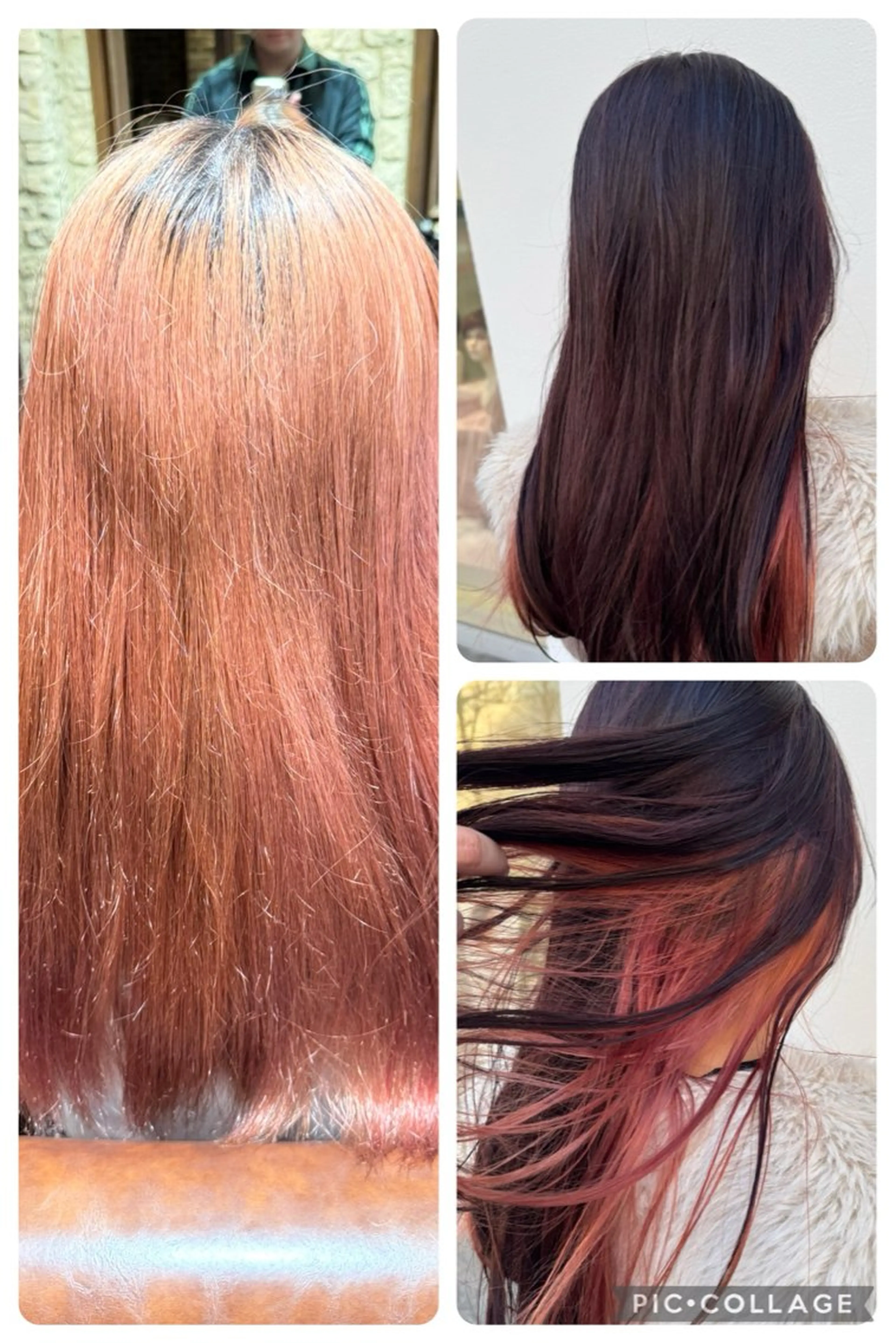 カラー ミストバング ブリーチ  フェイスフレーミング インナーカラー ヘアカラー オノ ソウイチロウ/ ブリーチ/パーマのヘアスタイル