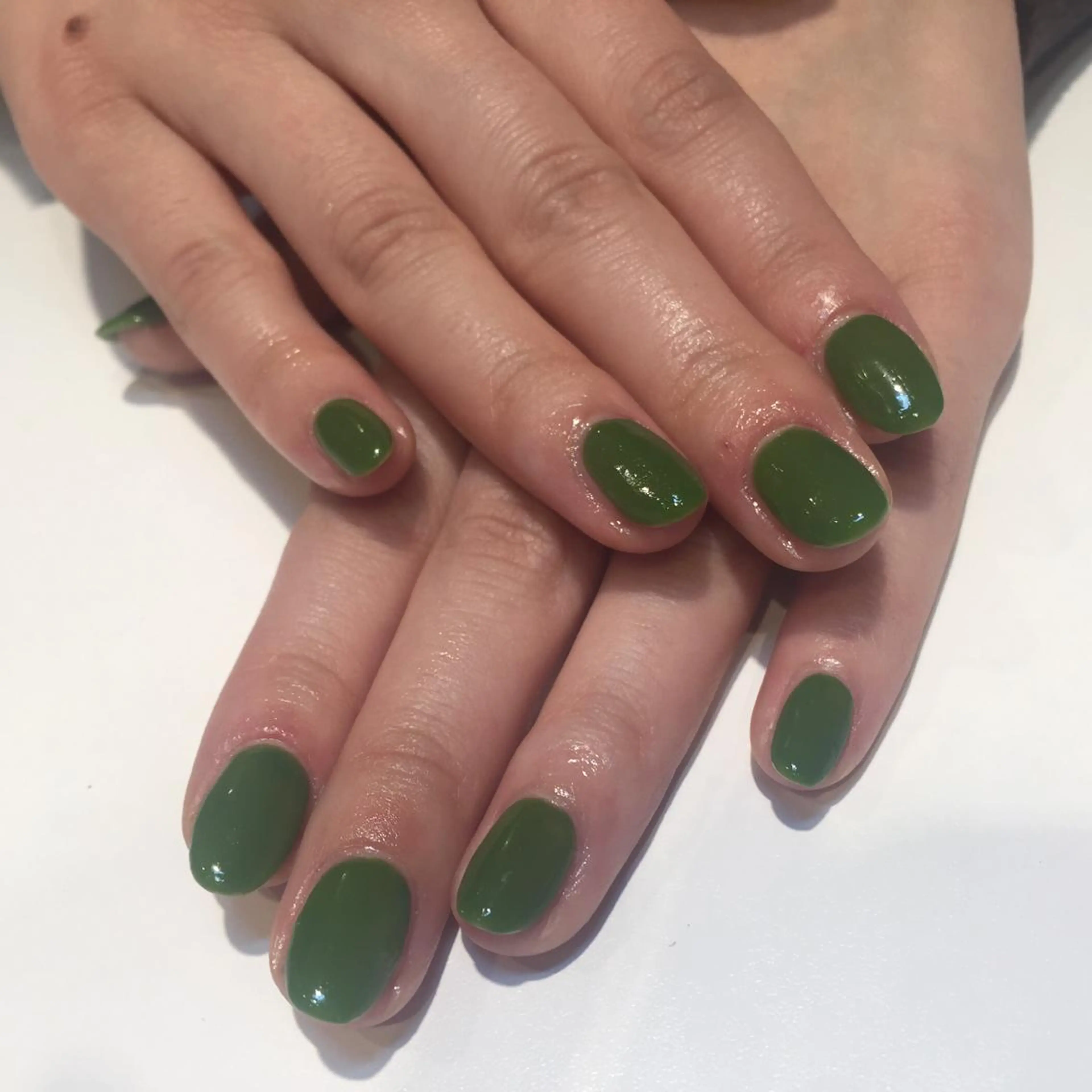 ネイル カジュアル クリアネイル シンプルネイル EARTH nanaのネイルデザイン