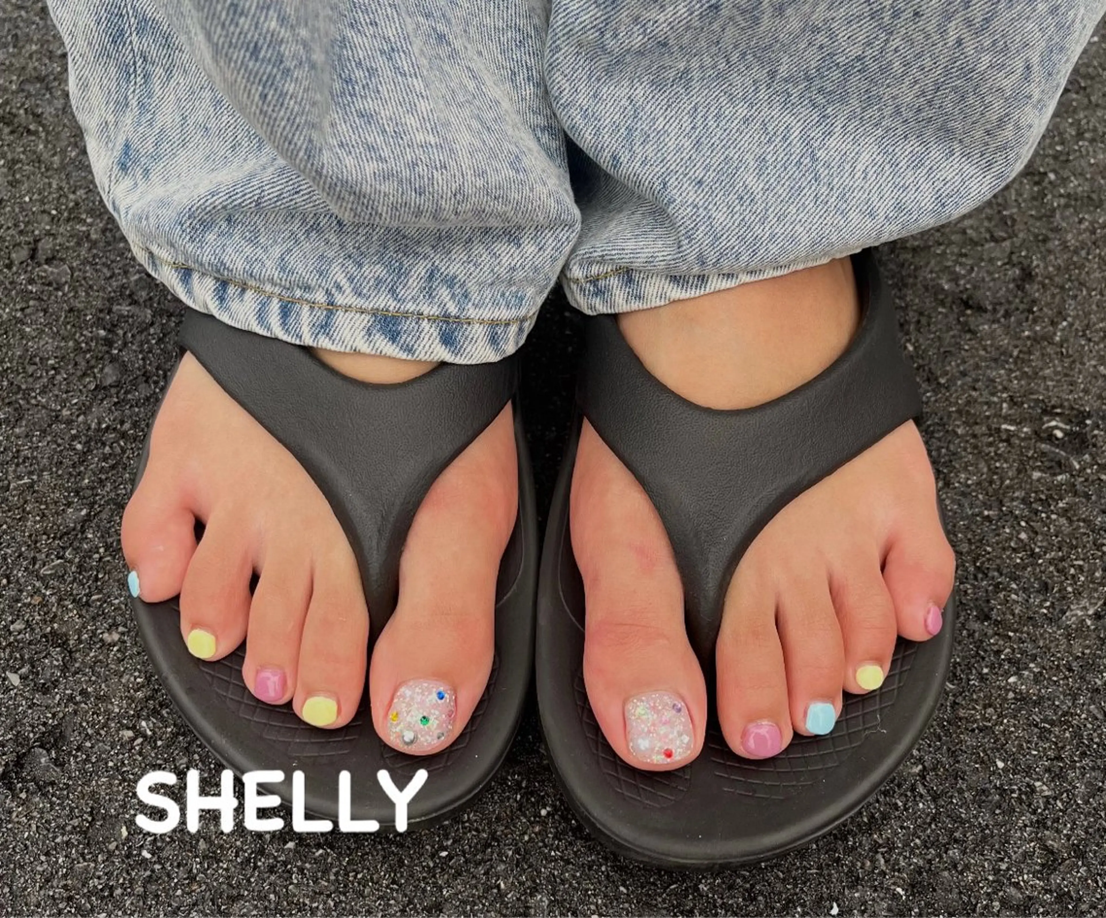 ネイル フットネイル 翁長 結唯のマツエク・マツパデザイン