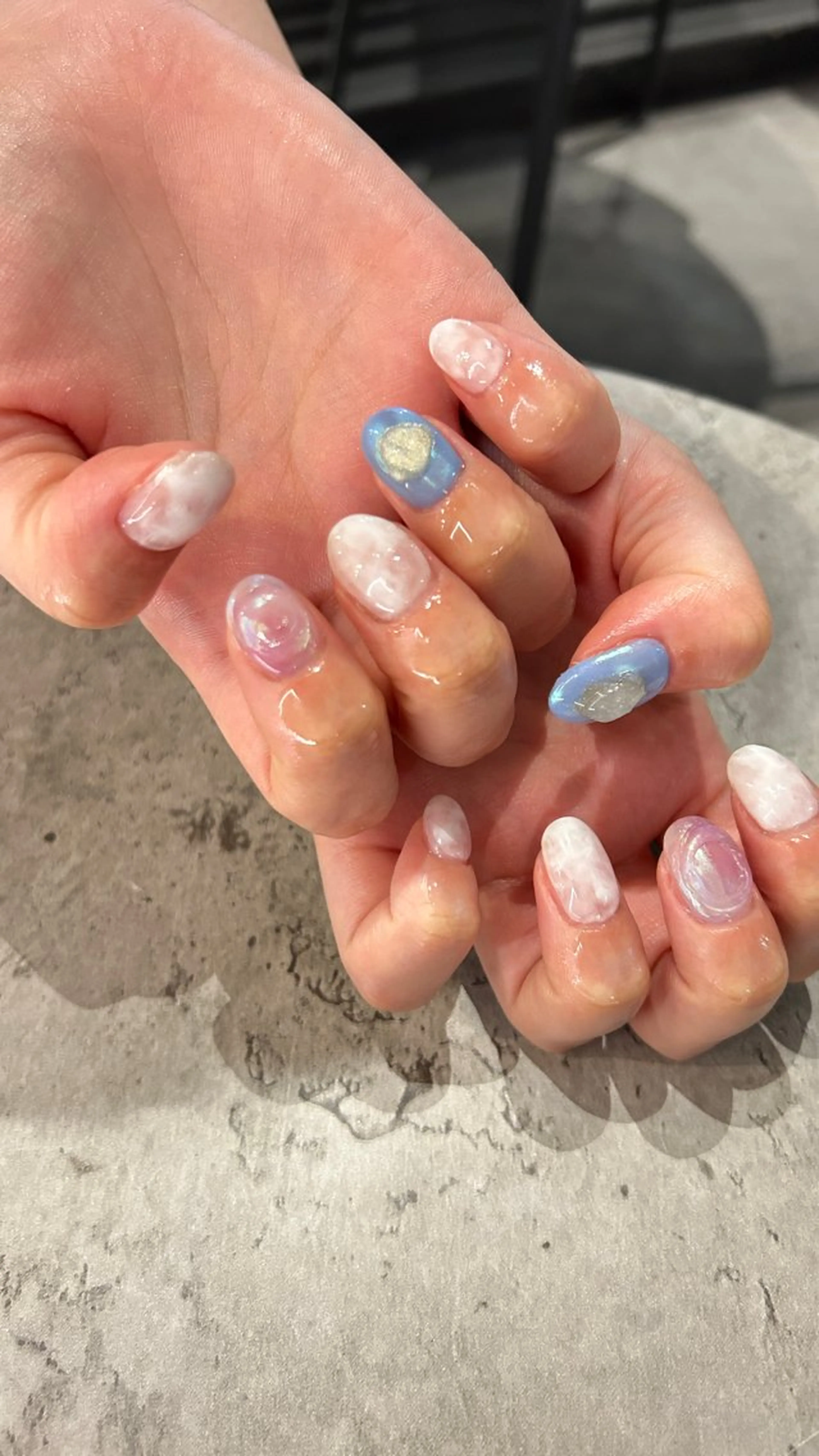 ネイル ぷっくりネイル 夏ネイル ハンドネイル sayaka 🩰のネイルデザイン