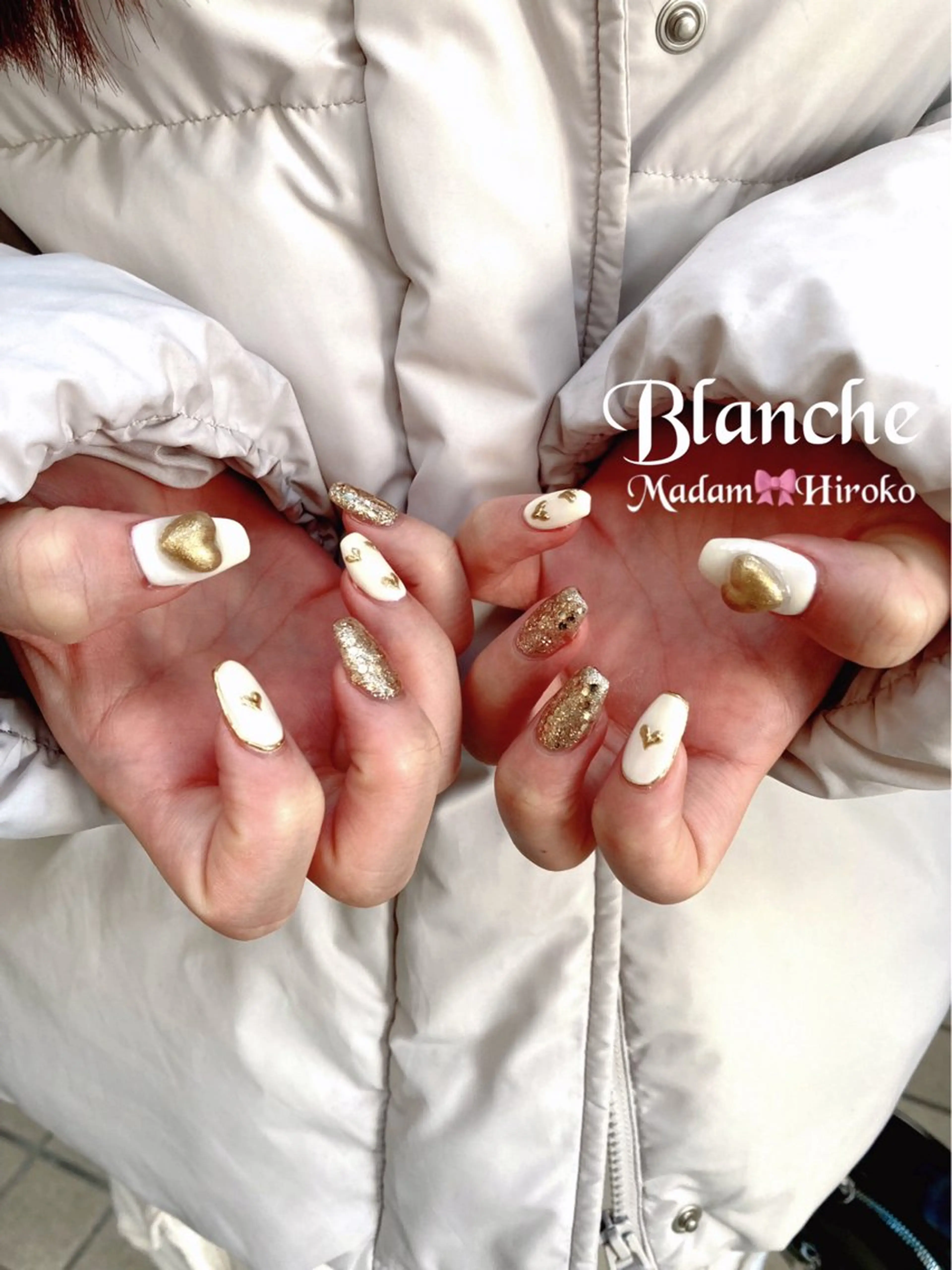 ネイル ハート Lianネイル 寛子Lianのネイルデザイン