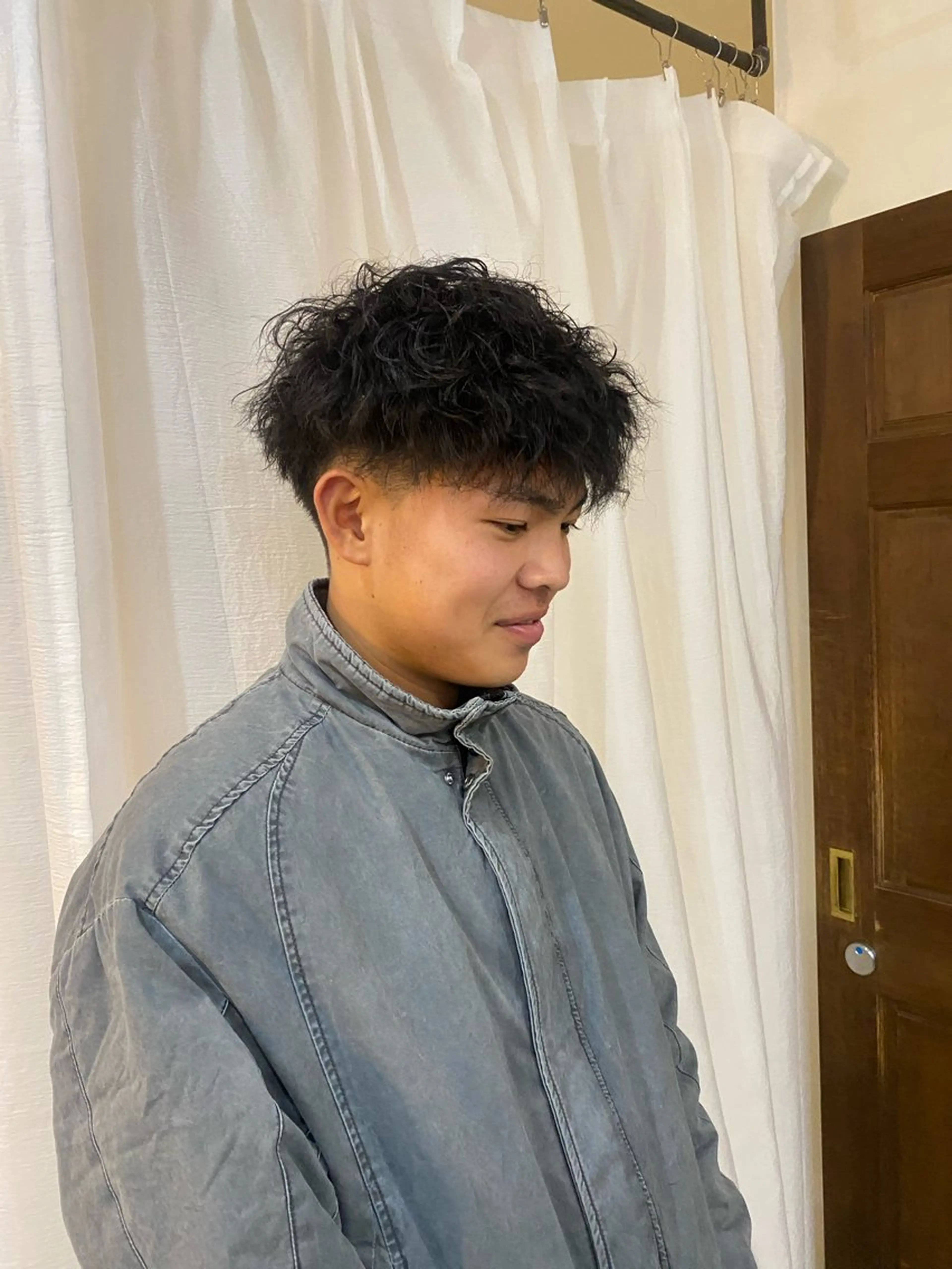 メンズ カット パーマ men's　パーマ/ ⭐️Tenshinのヘアスタイル