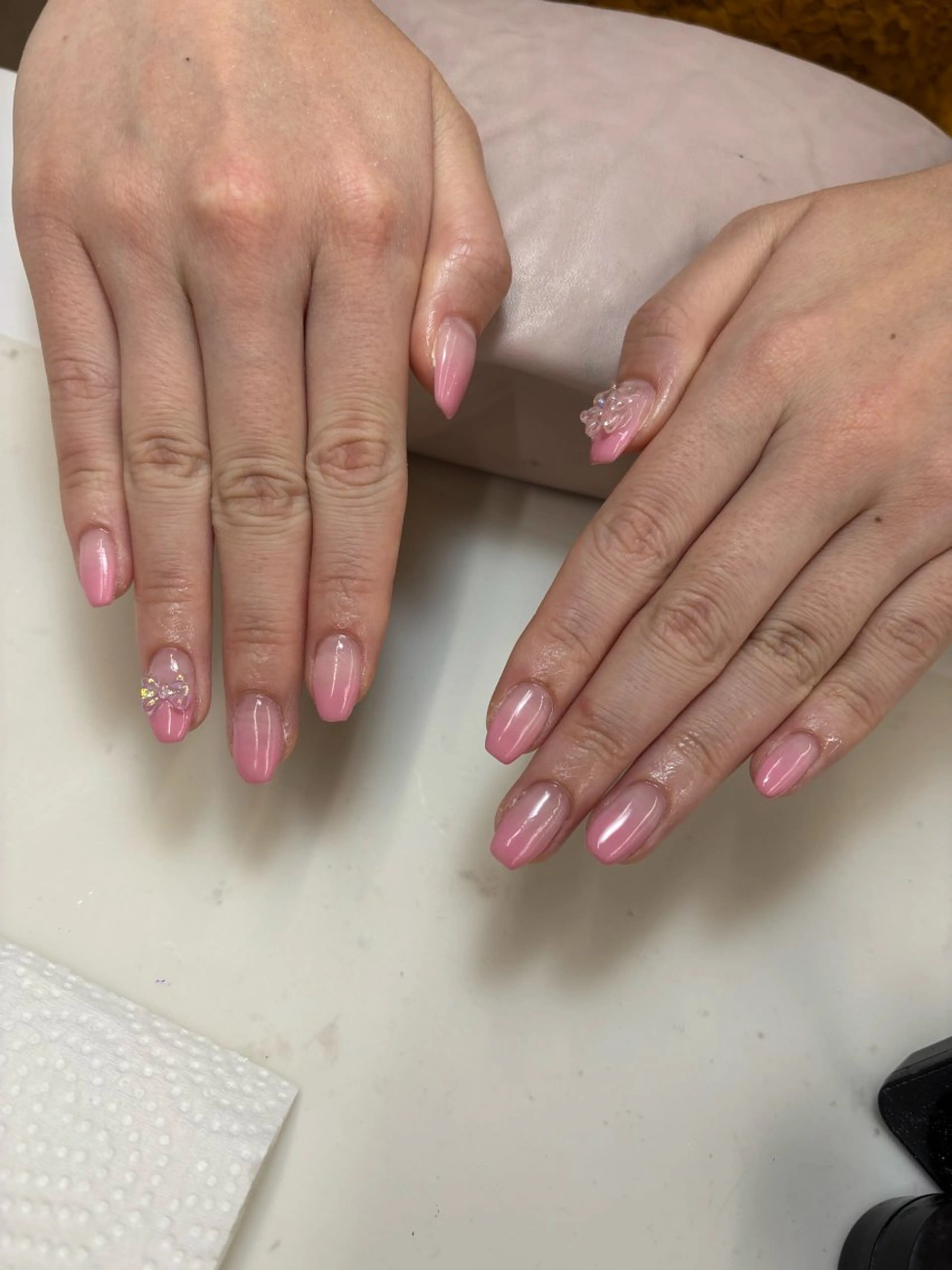 ネイル グラデーション Mellow【メロー】by Cherie la mer  新宿店 パラジェル取扱/フィルイン無料所属・海老澤 萌のネイルデザイン