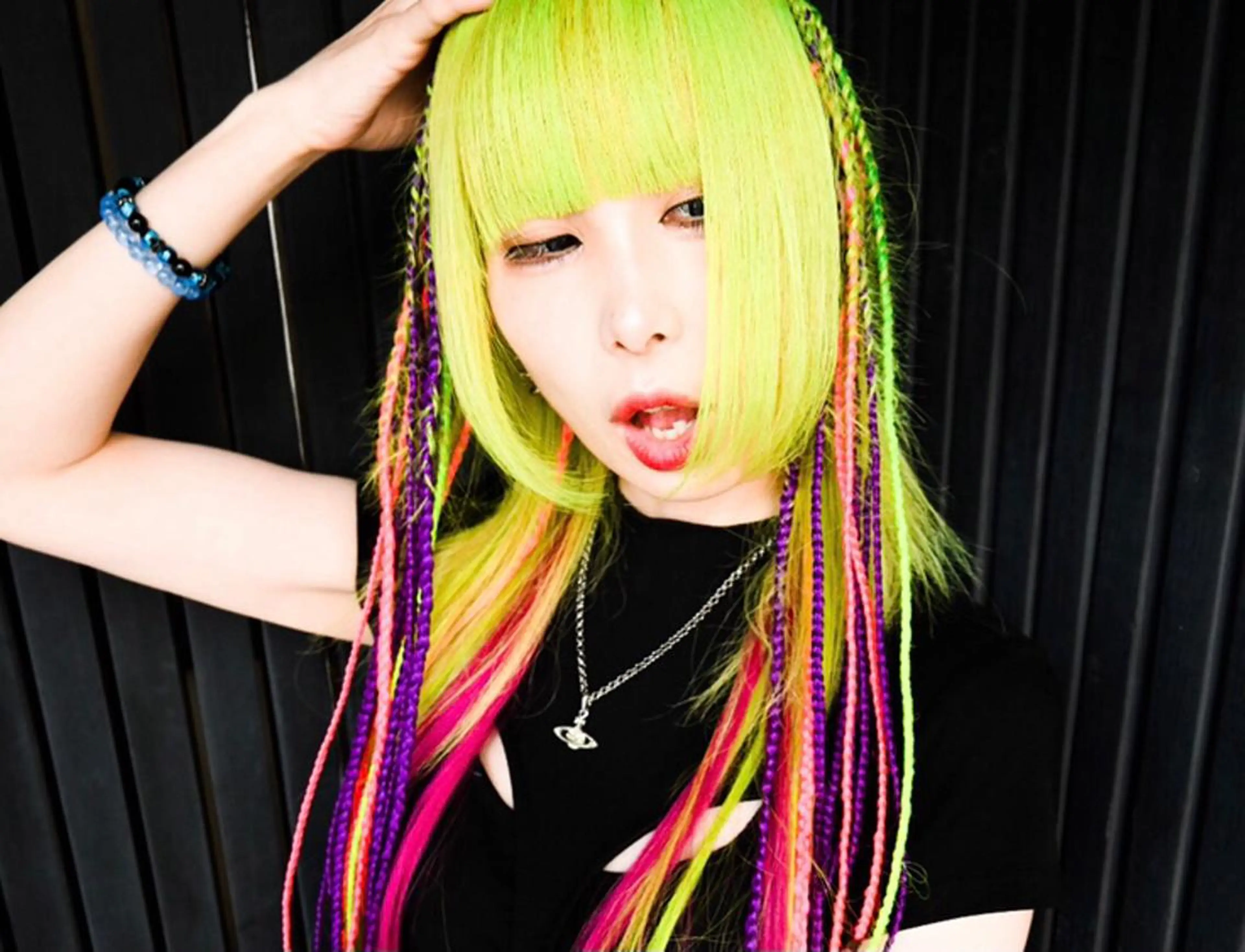 カラー ヘアアレンジ エクステ 特殊ヘア師 /TANIのヘアスタイル