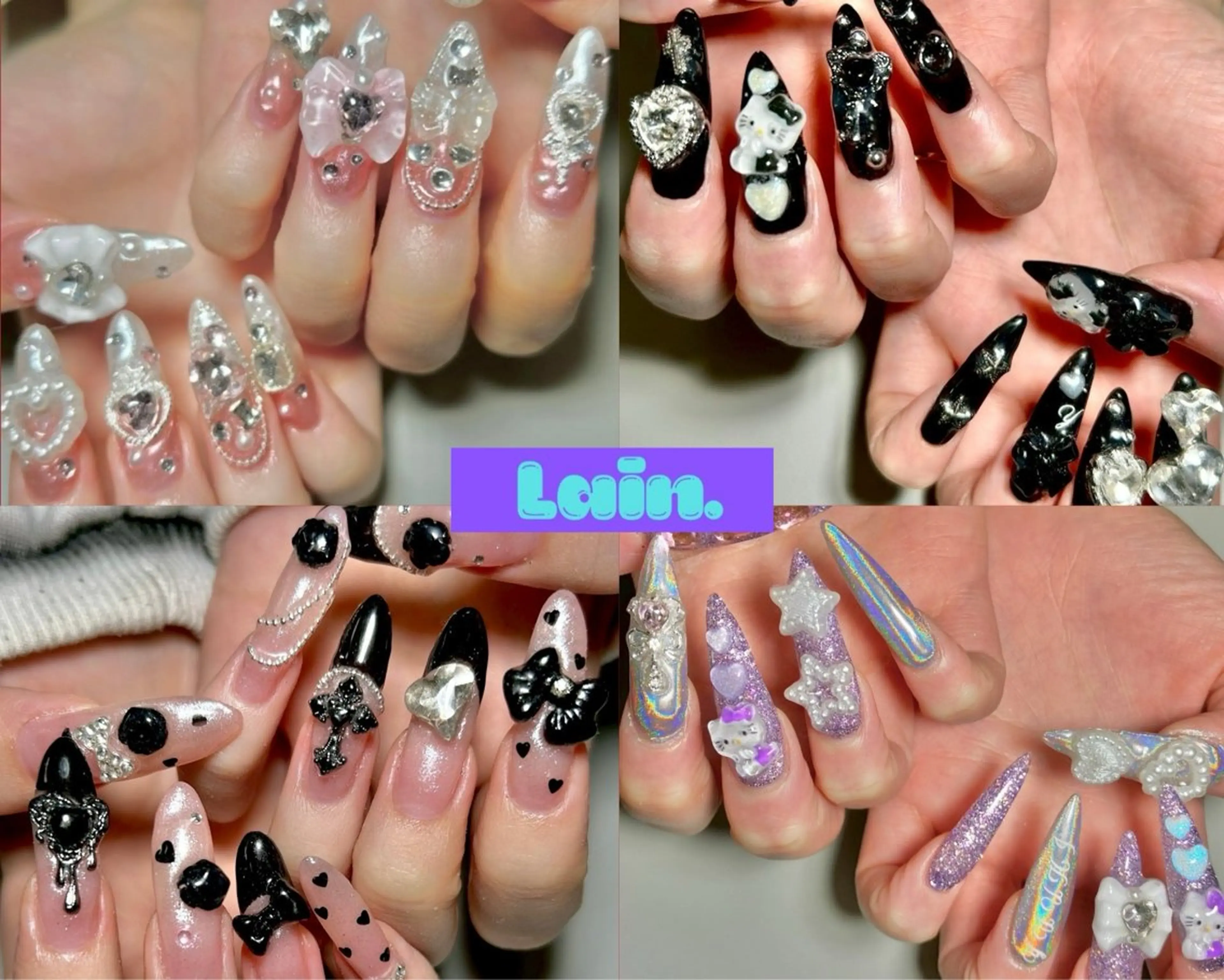 ネイル Liennail 持込デザインやり放題のネイルデザイン