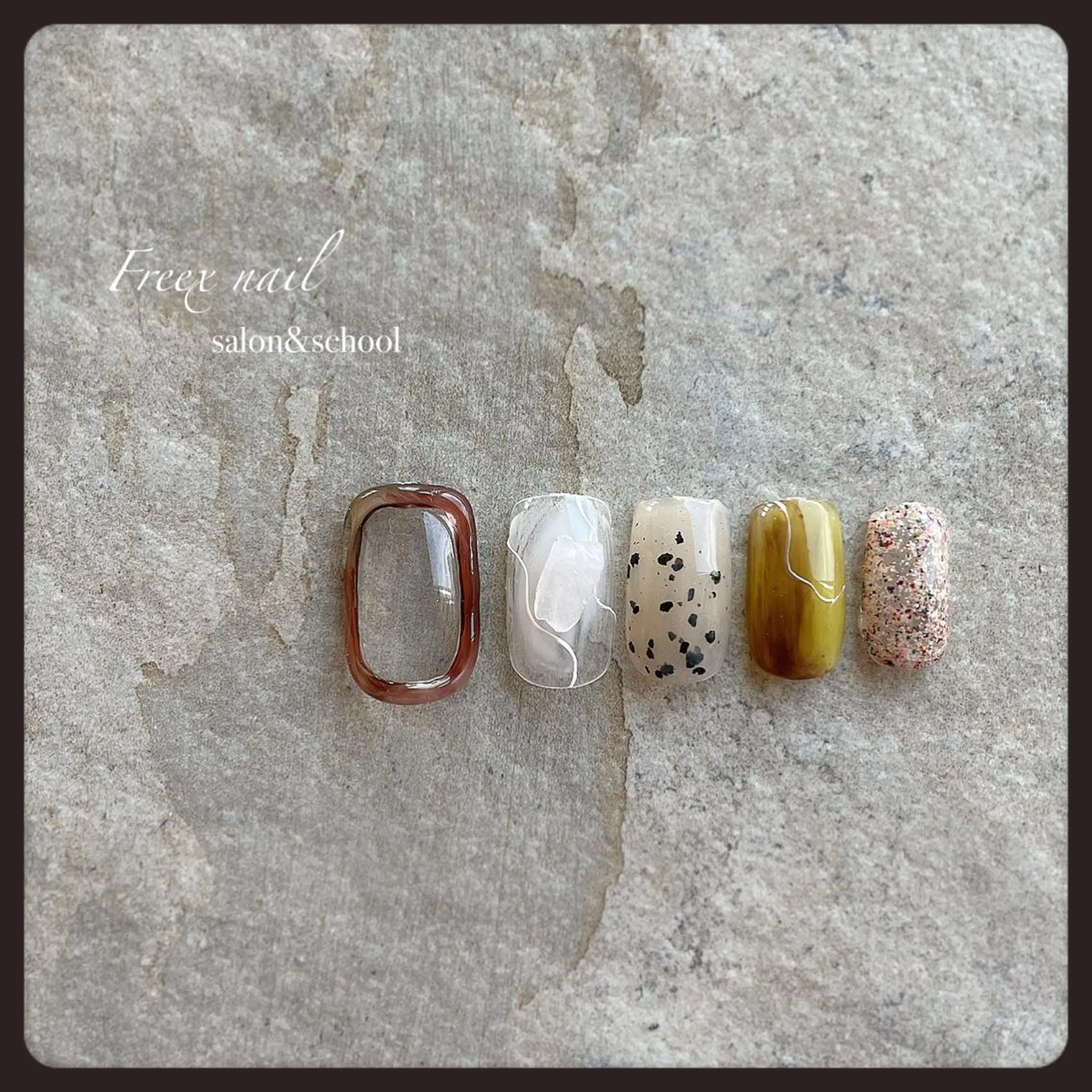 ネイル ハンドネイル ハンドケア Freex nail所属・freex nail /ニュアンス/個性派のネイルデザイン