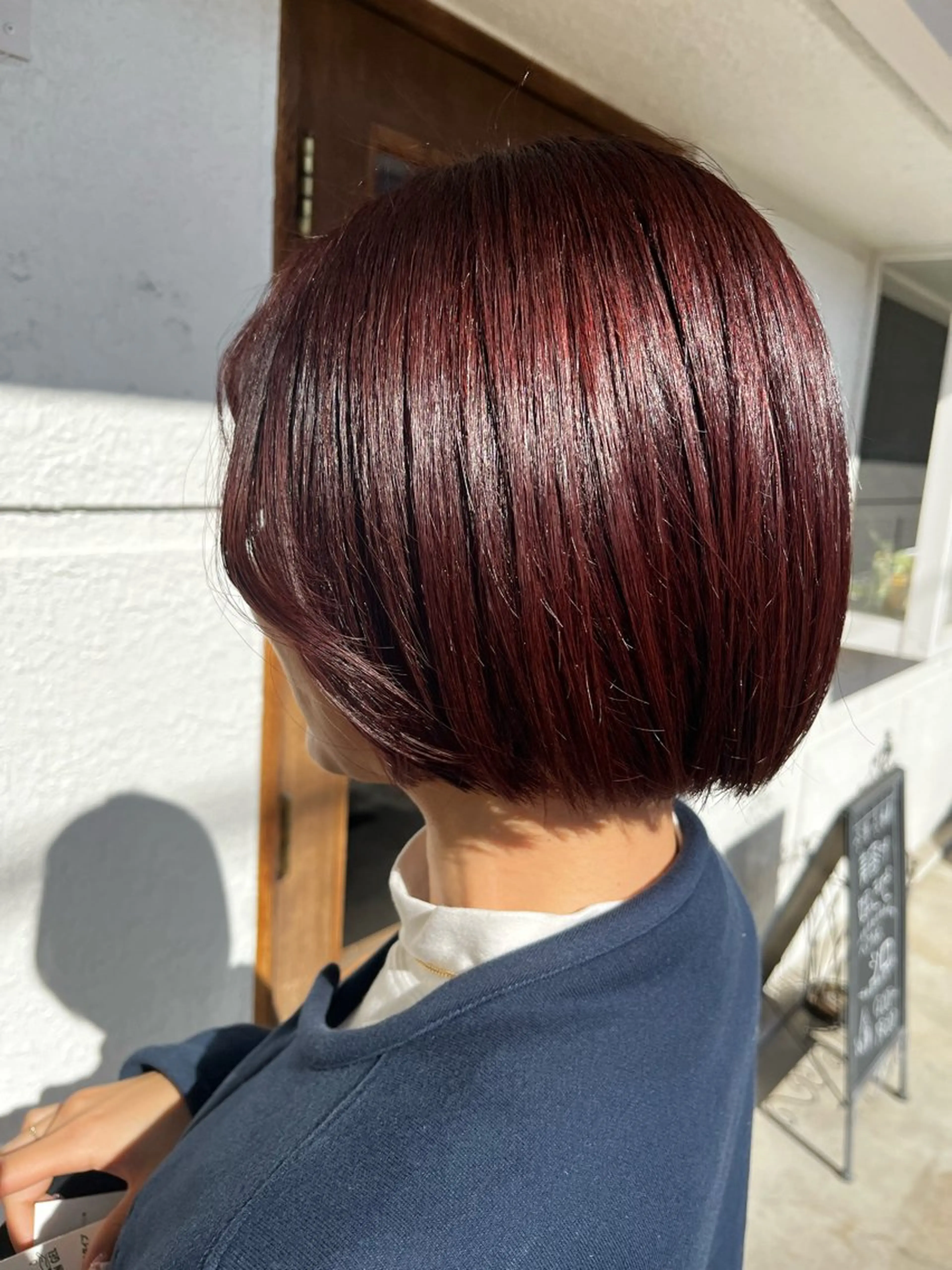 ショート ピンクブラウン ☺︎宮田 麻衣☺︎のヘアスタイル