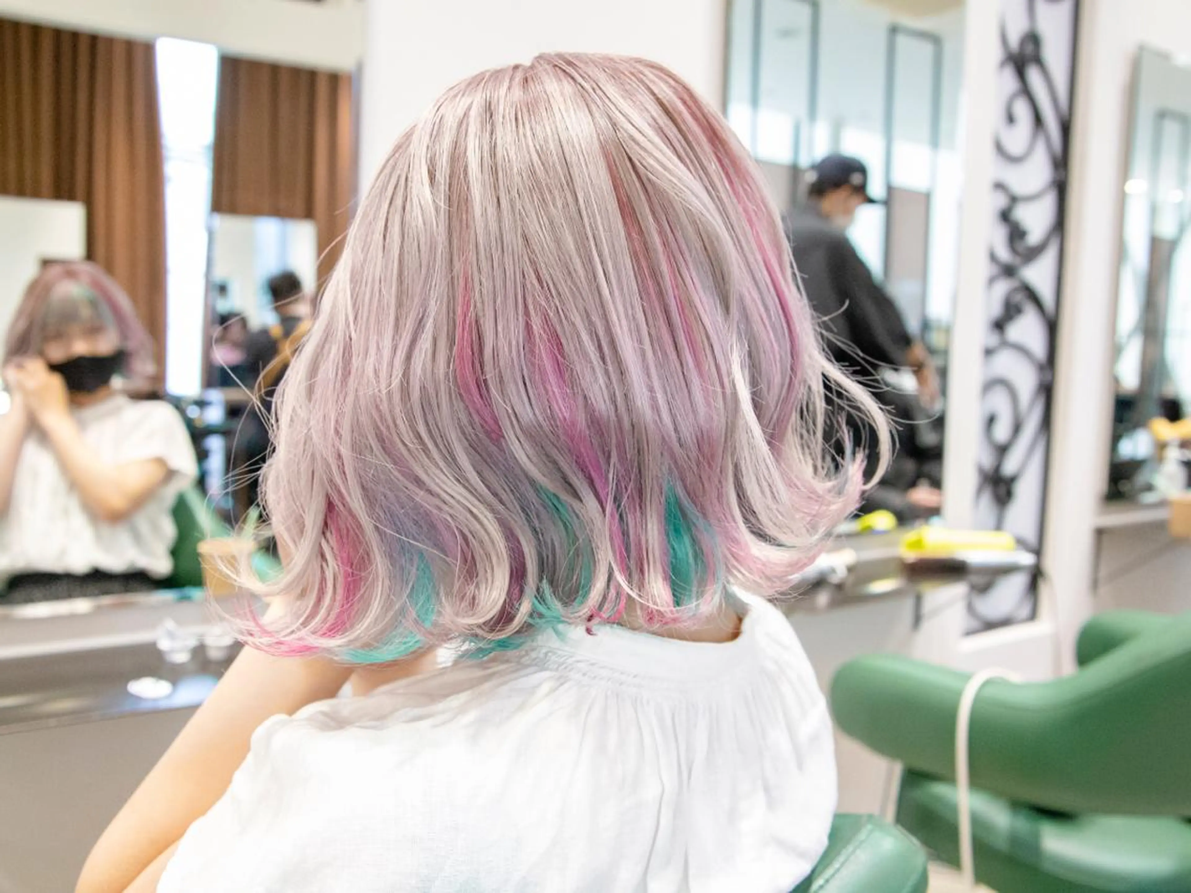 ショート カラー Re:ta Hair 飯田淳平のヘアスタイル