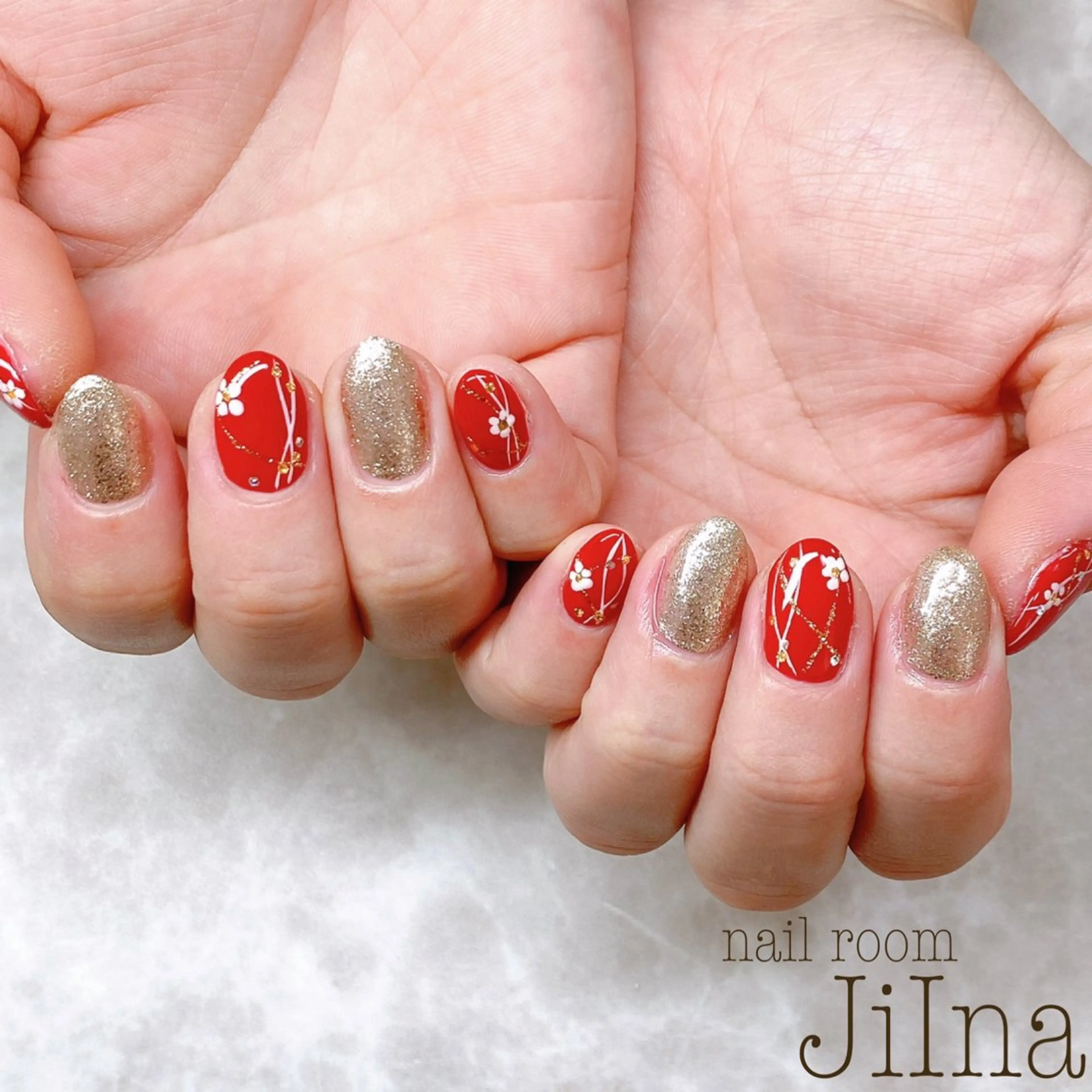 ネイル 持ち込み JiIna nailのネイルデザイン