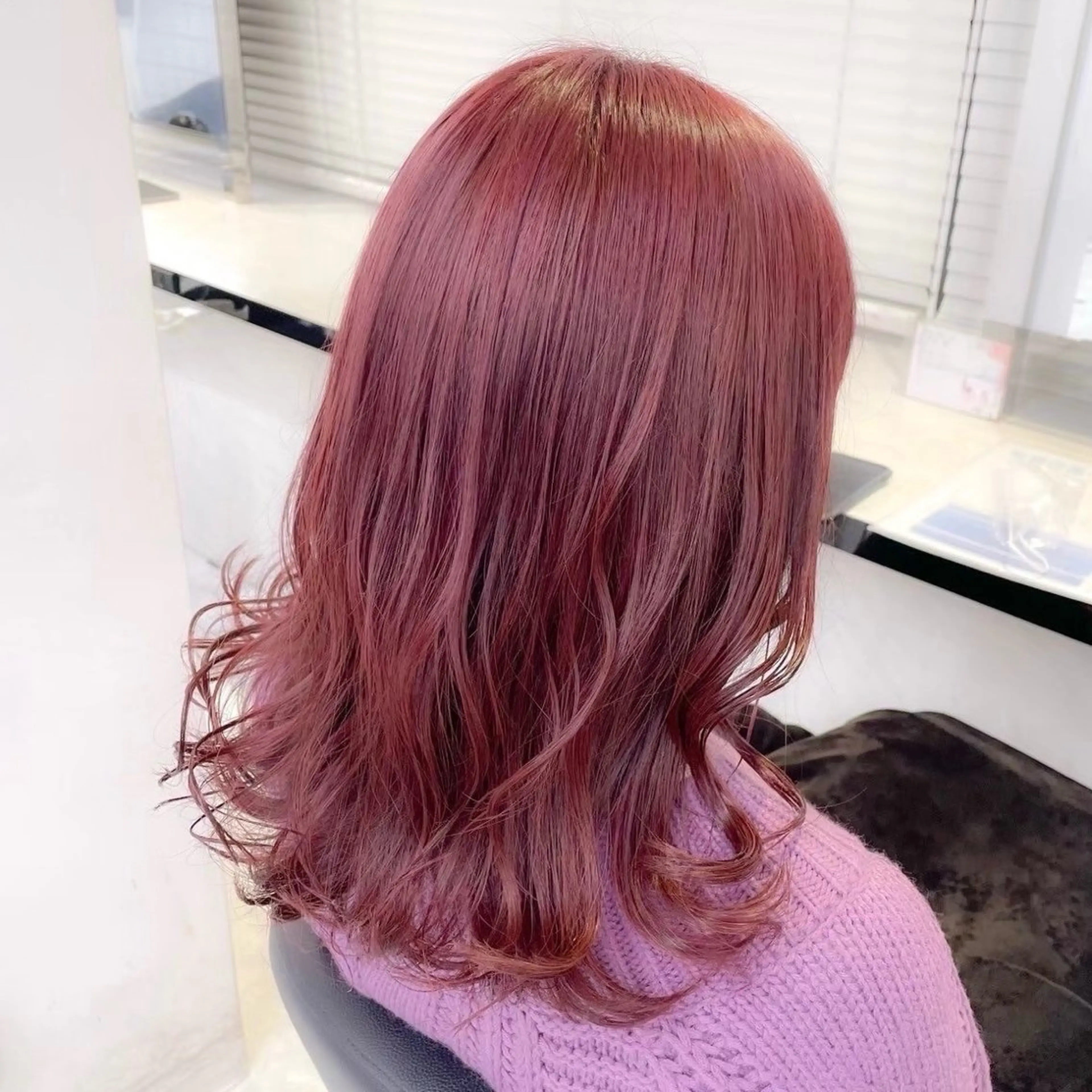 ロング カラー 韓国っぽ♡寒色/暗髪 🫧MOEKA🦋のヘアスタイル