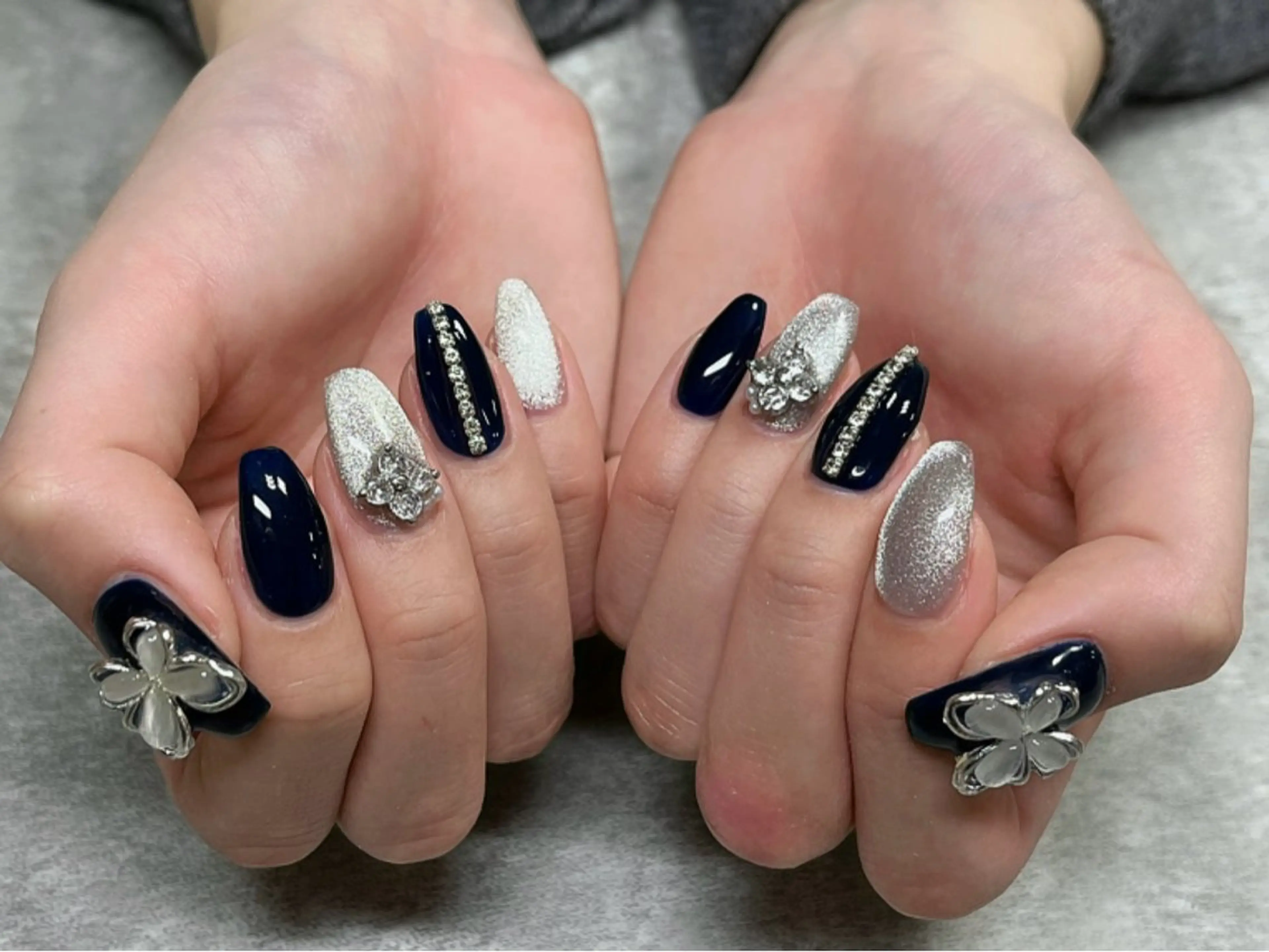 ネイル ハンドネイル Protea きぬがわ らむのネイルデザイン