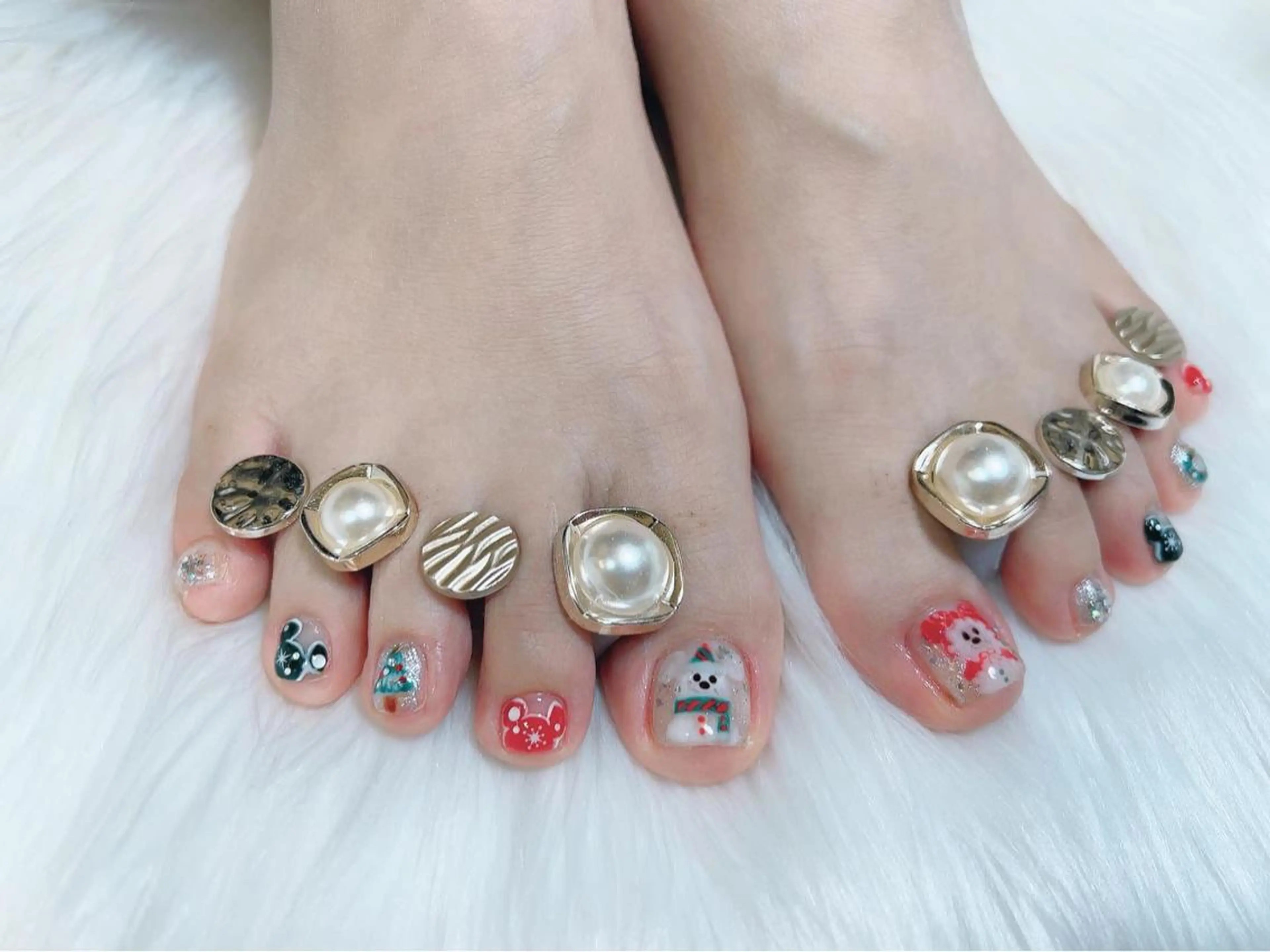 ネイル フットネイル 渡邊 亜貴のネイルデザイン