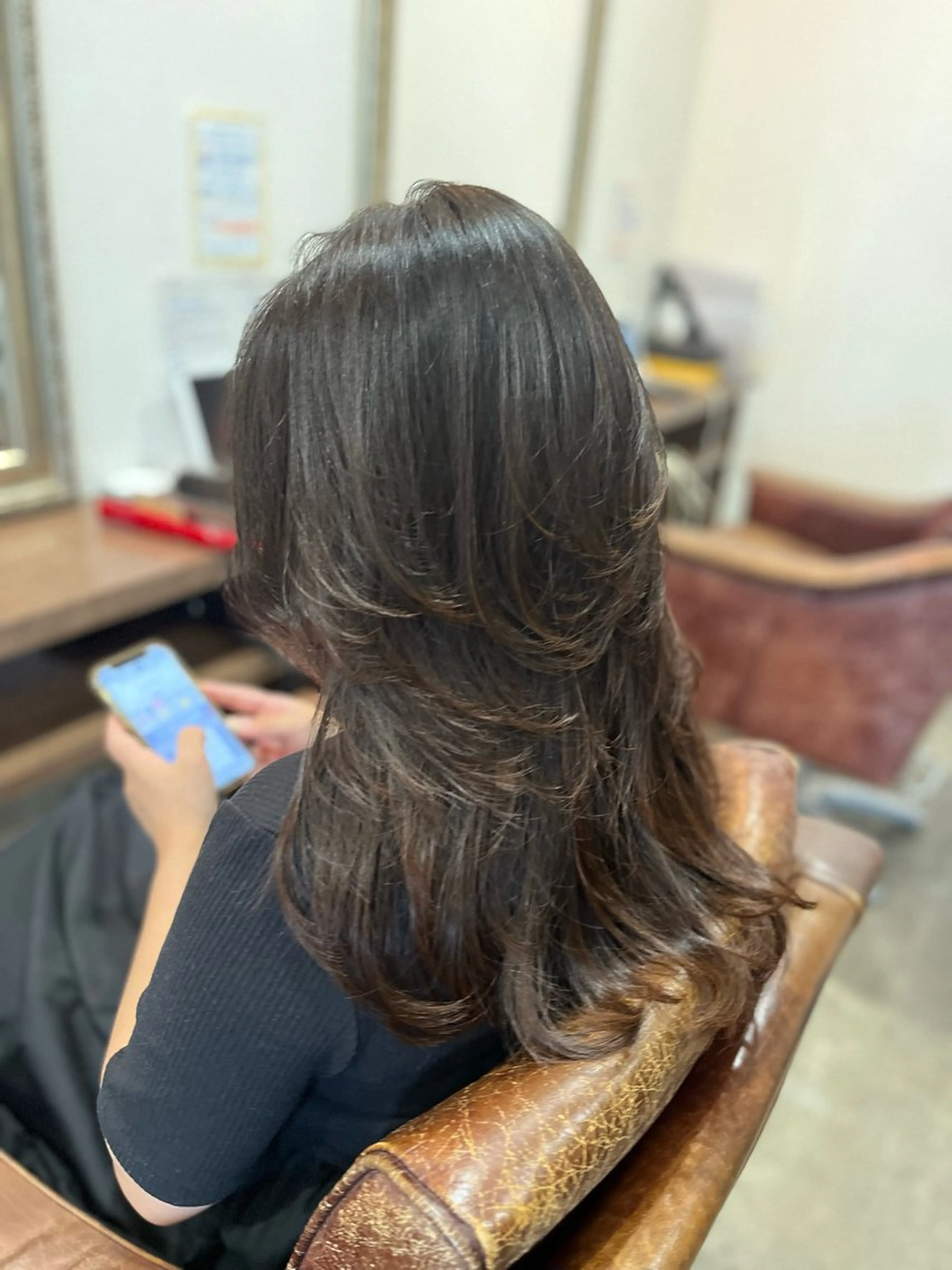 ロング レイヤーカット 🫧ベージュカラー× レイヤー🫧HARUのヘアスタイル