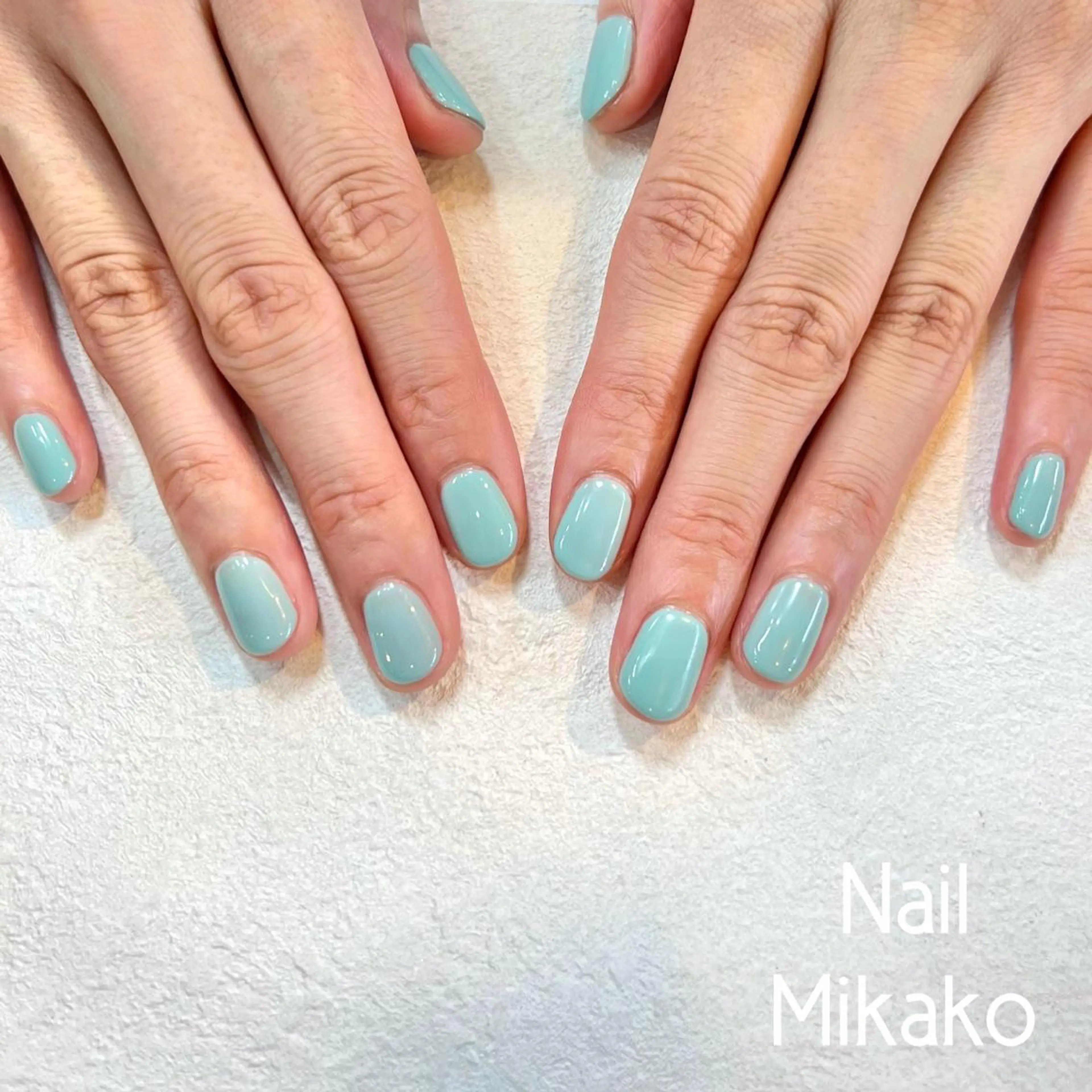 ネイル アートネイル ジェルネイル ニュアンスネイル オフィスネイル 夏ネイル Nail_Mikako所属・Nail Mikakoのネイルデザイン