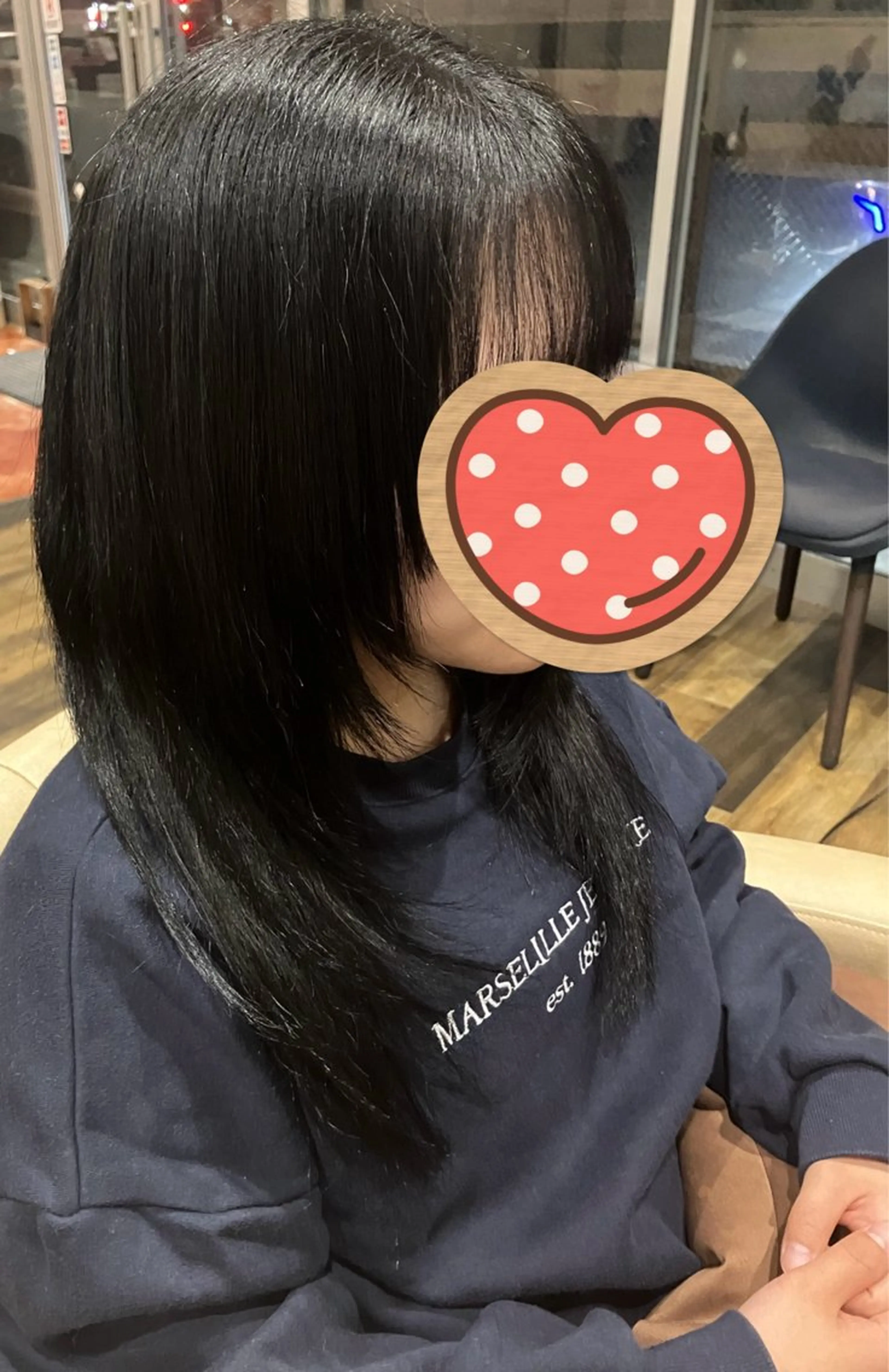 ロング レイヤーカット 平川 かなこのヘアスタイル