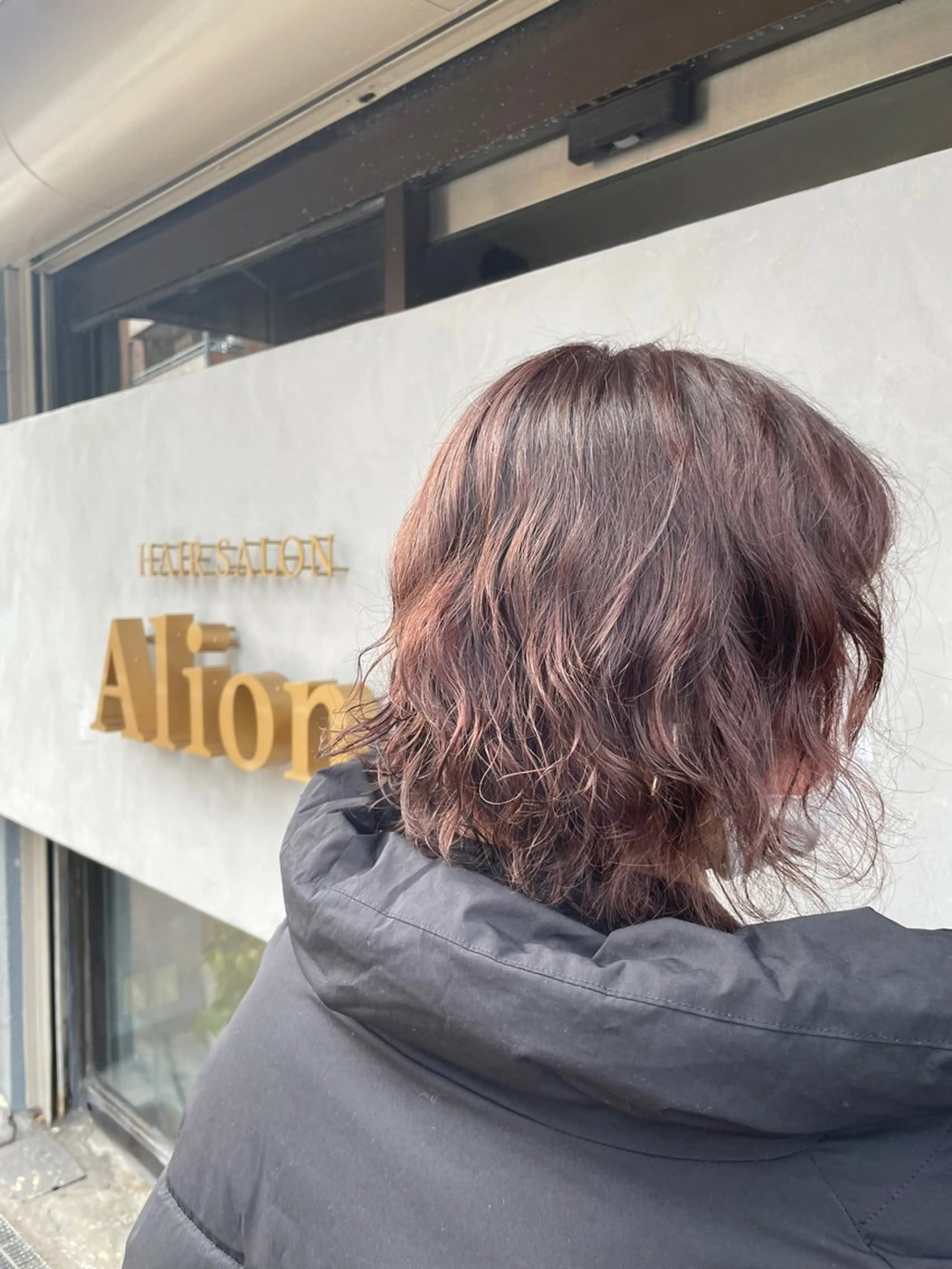 ショート ヘアカラー Hare salon Alion Jinのヘアスタイル