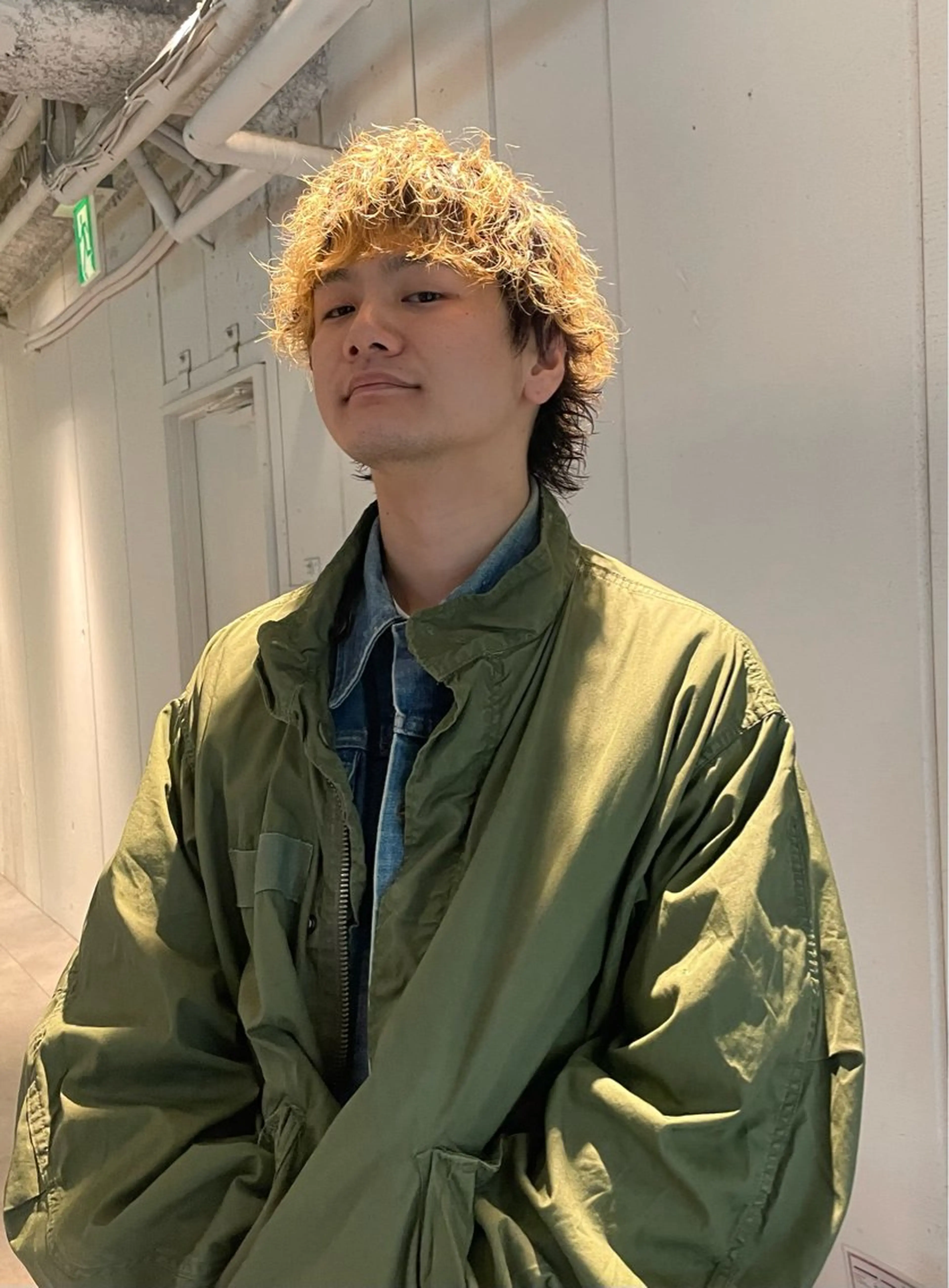 ミディアム パーマ メンズ 🔱メンズパーマ特化 🔱山下和輝のヘアスタイル