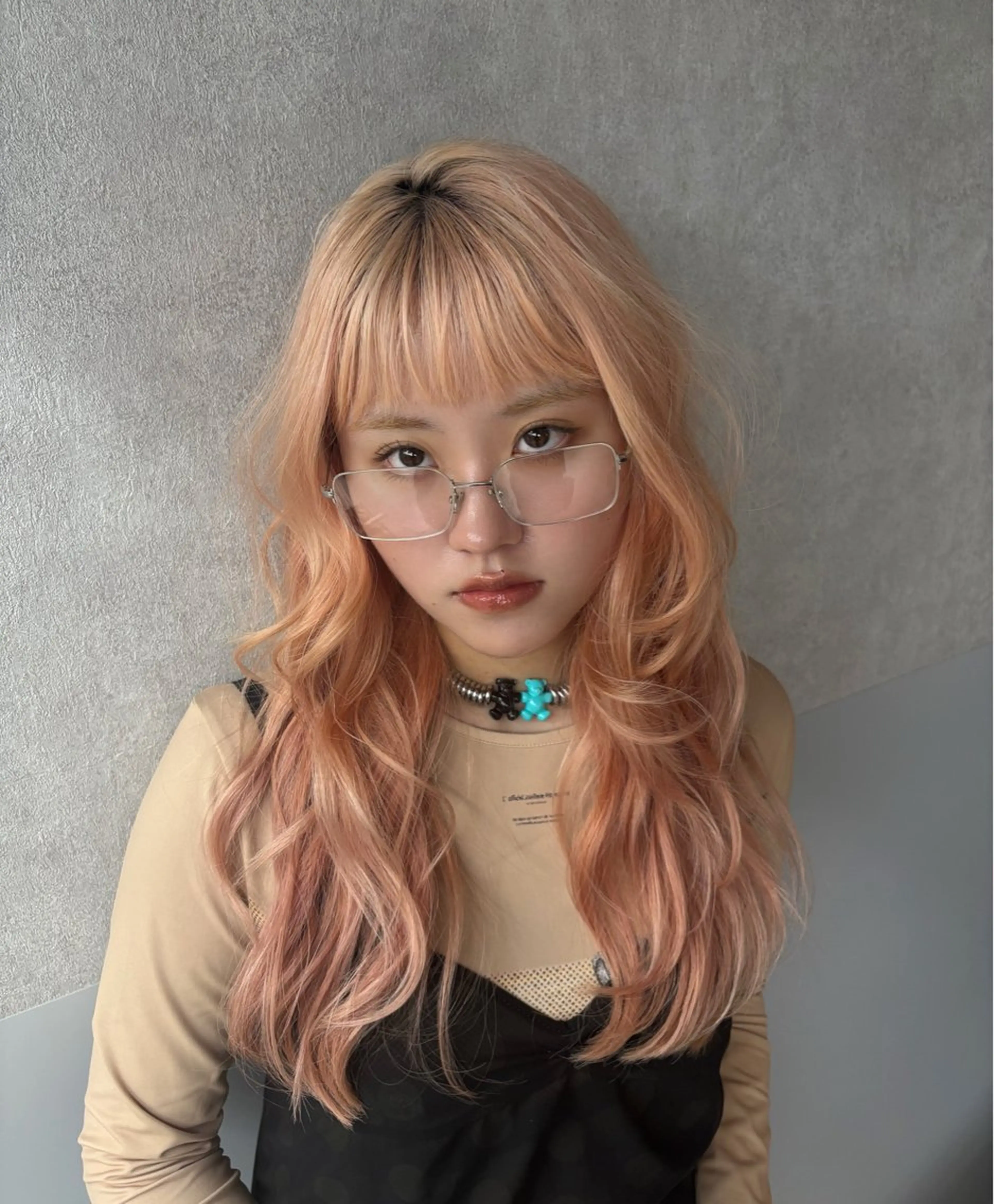 ロング ハッシュカット ハイレイヤー レイヤーカット Yuta✂︎ 韓国レイヤー🪽のヘアスタイル