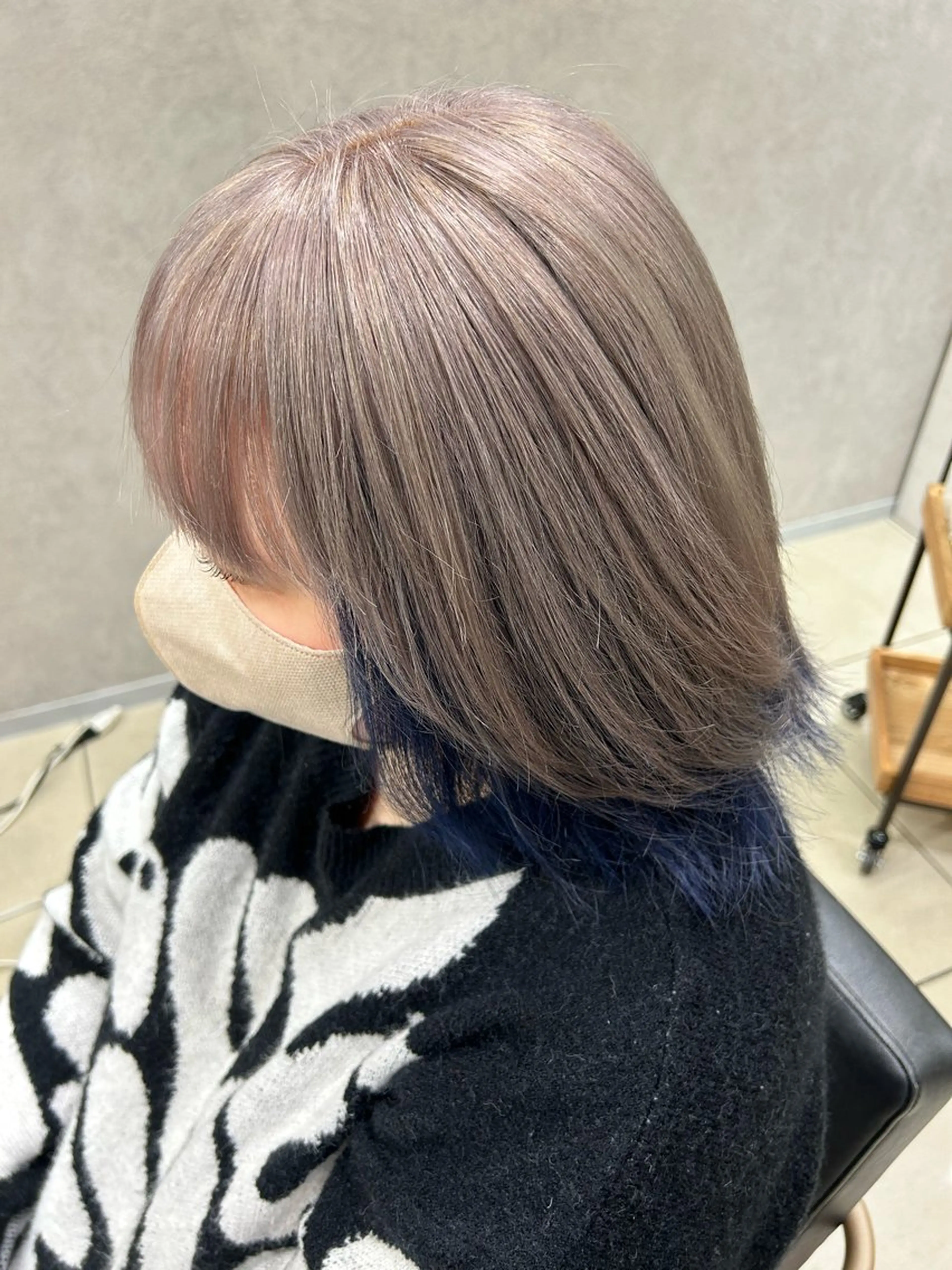 カラー ヘアカラー メンズカラーモデル 募集中 古内嵐史のヘアスタイル