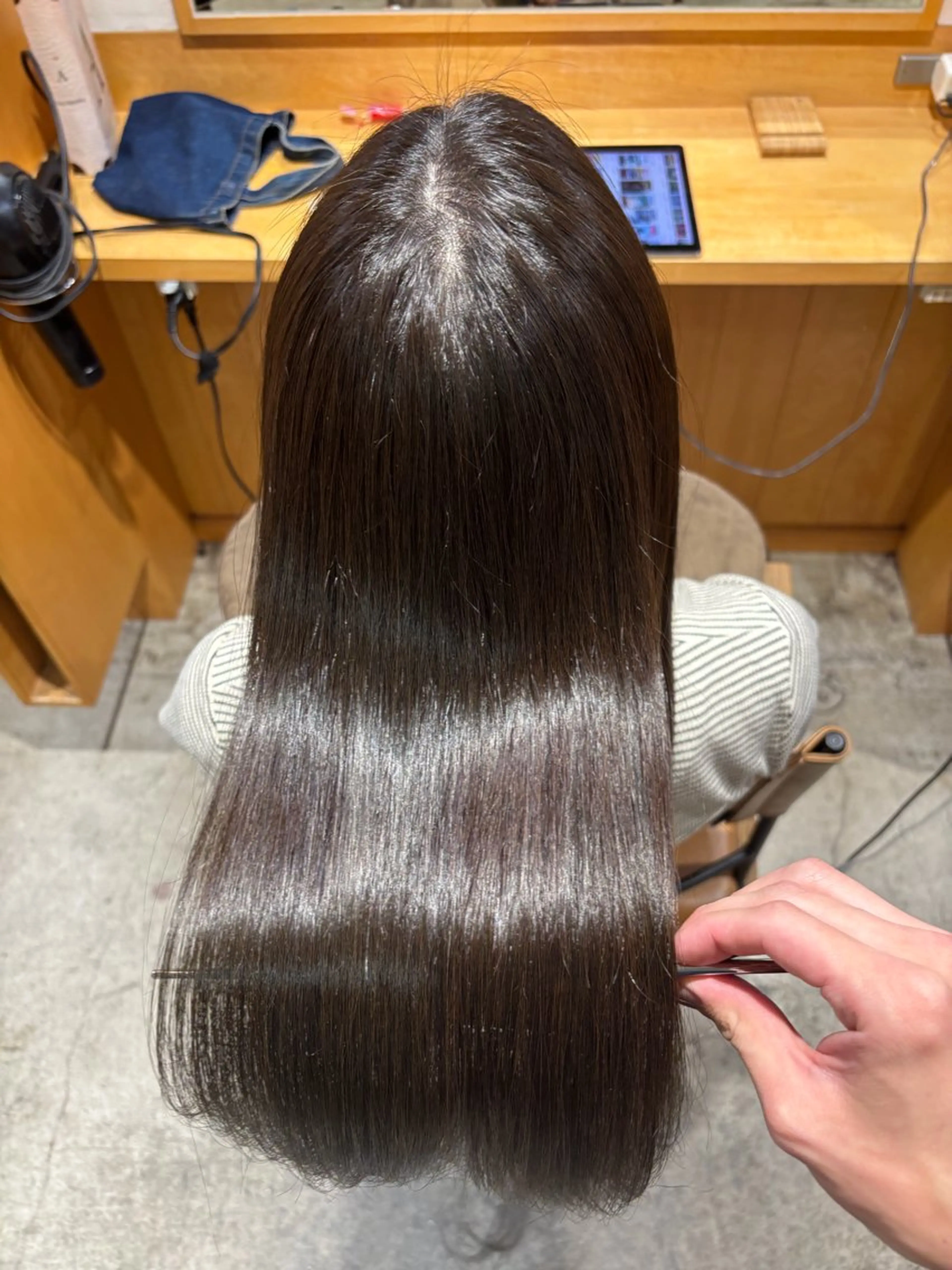 ロング カット ヘアカラー トリートメント 【Amphi Tokyo】宮原のヘアスタイル