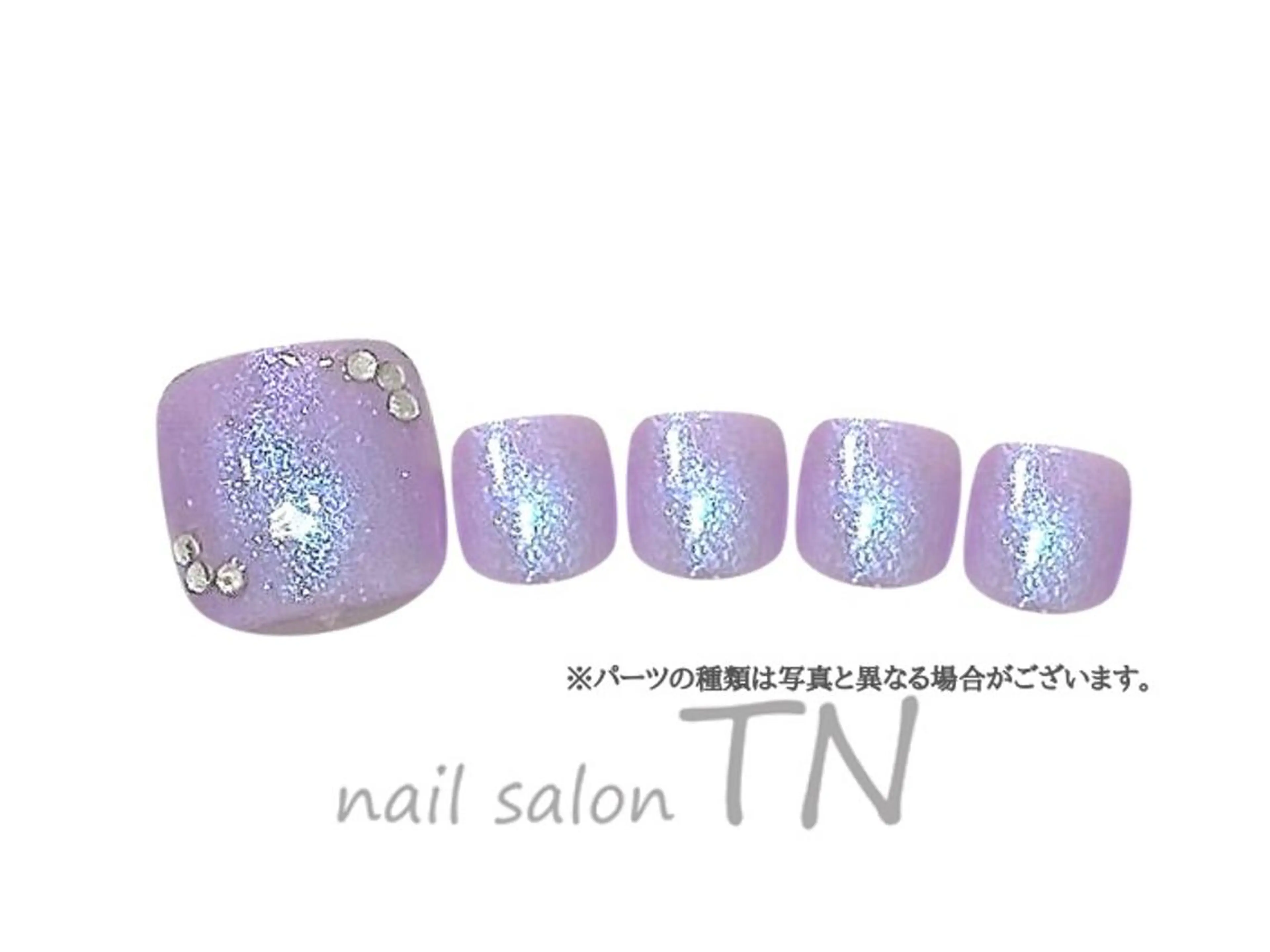 ネイル フットネイル 中島 実穂のネイルデザイン