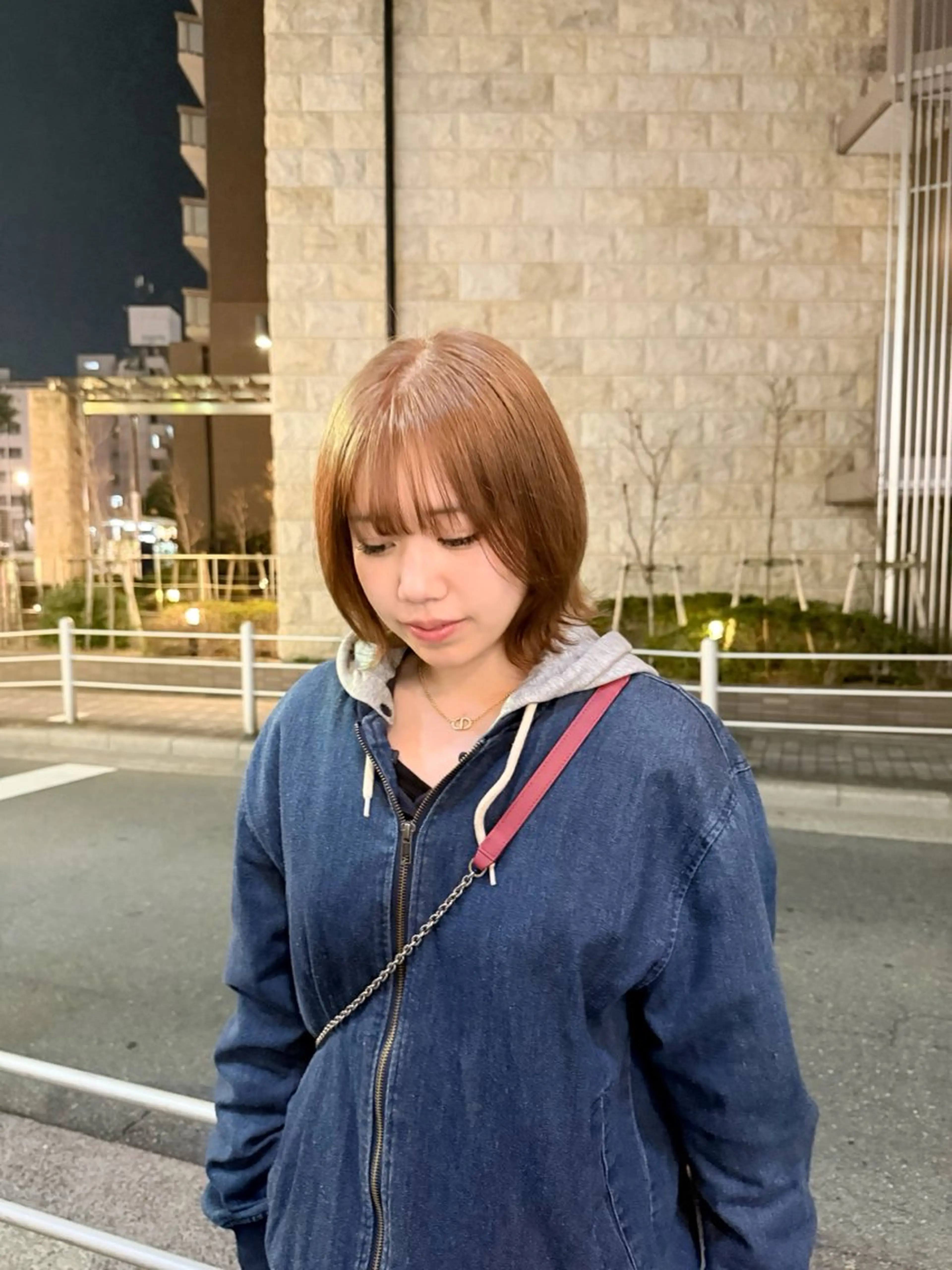 カラー ブラウンカラー 透明感カラー ダブルカラー ヘアカラー ディフィー所属・☘️ヨシノ/ ブリーチモデル募集のヘアスタイル