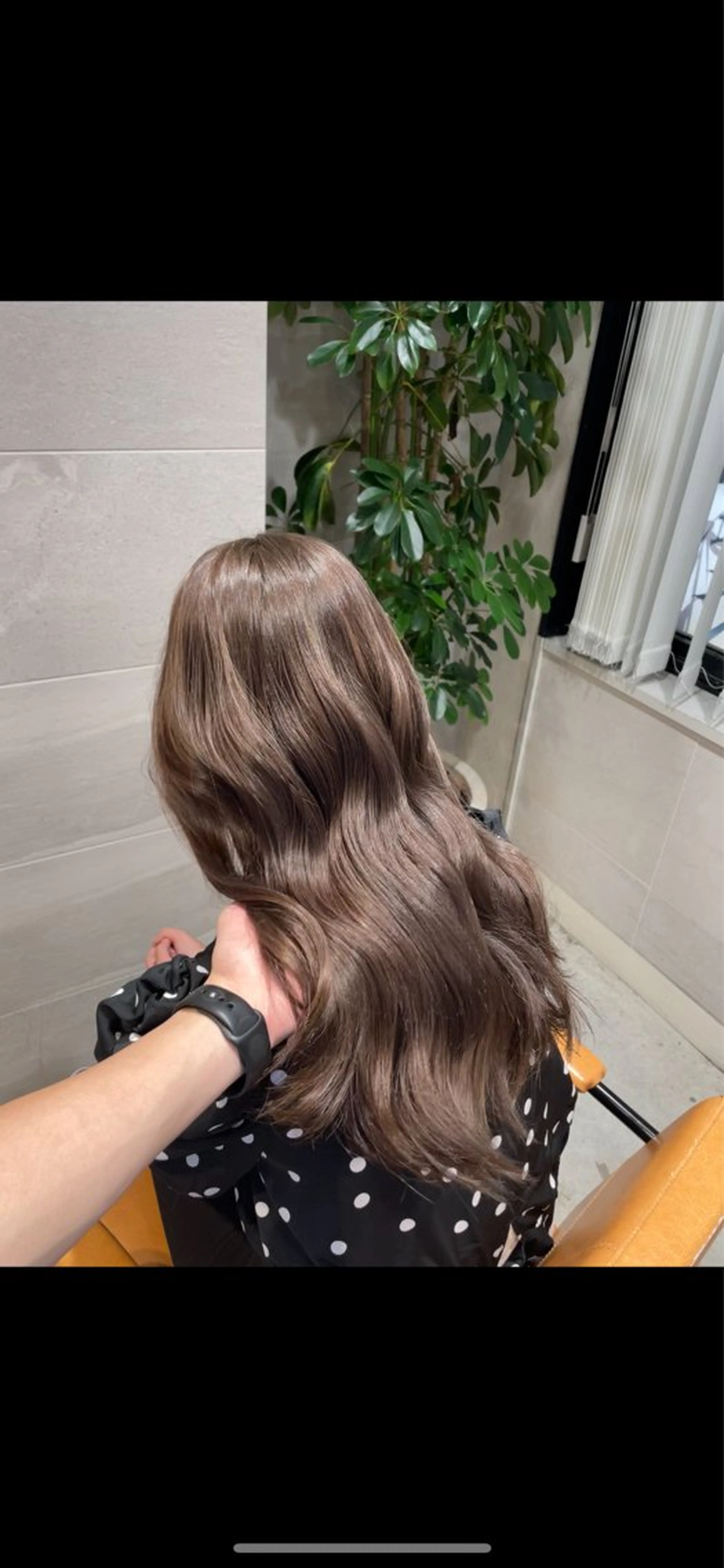 透明感カラー＋天使の艶トリートメントの写真