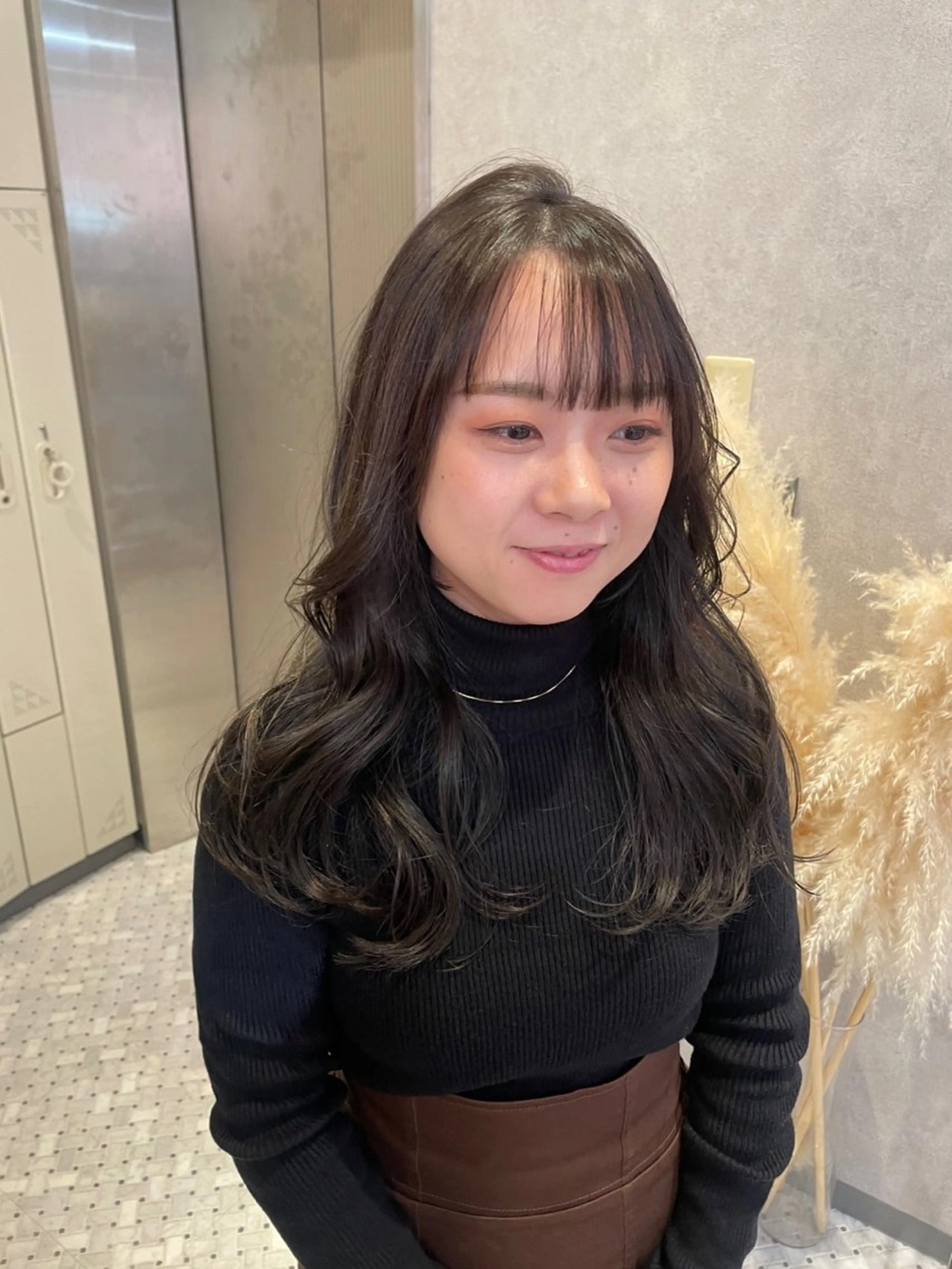 ロング 女性スタイリスト専門サロン Zina 天神西通り所属・艶髪韓国ヘア MANAMI🎀のヘアスタイル