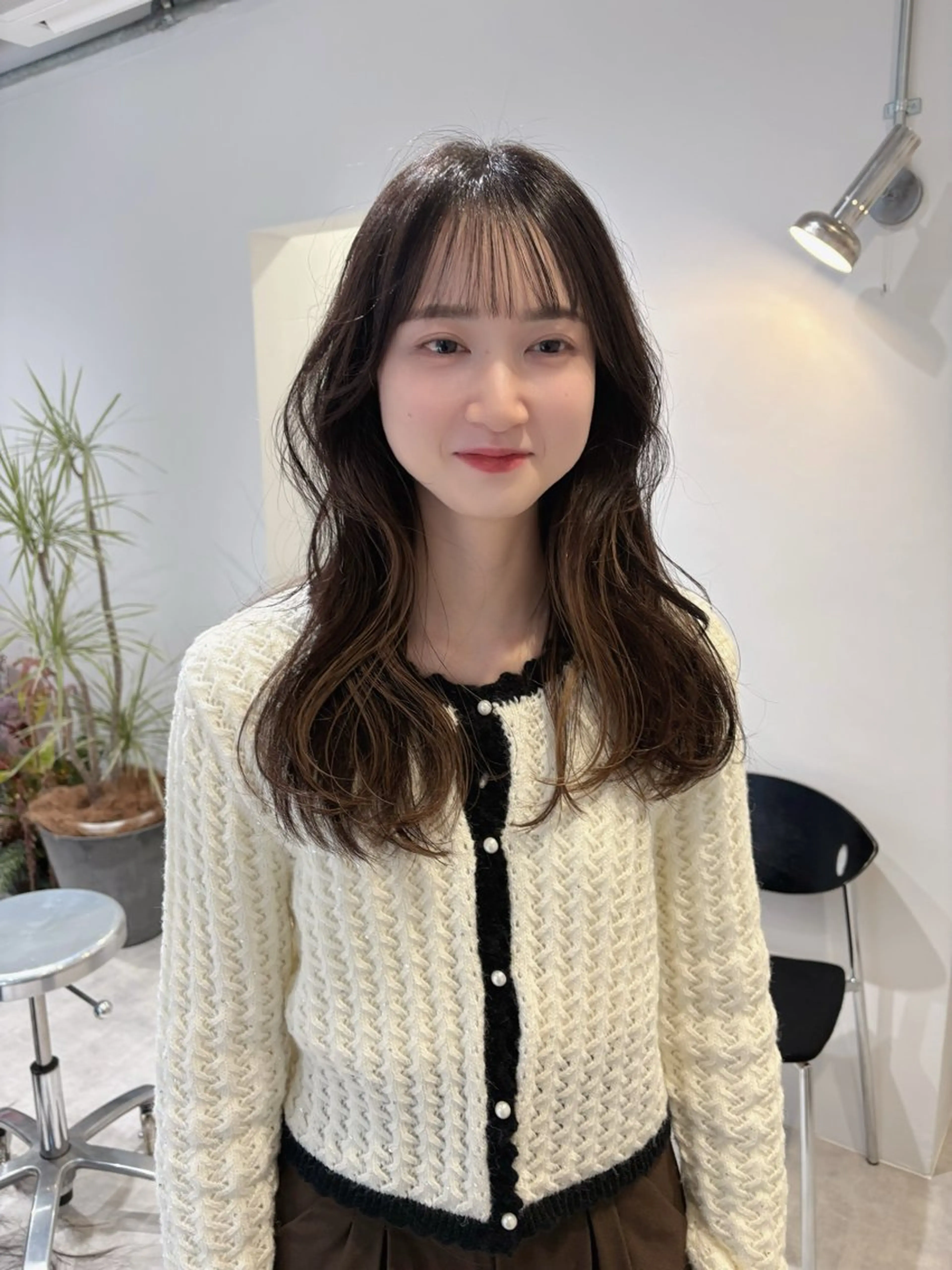 ロング カット ヘアカラー トリートメント レイヤーカット ✨️奥田良太✨️のヘアスタイル