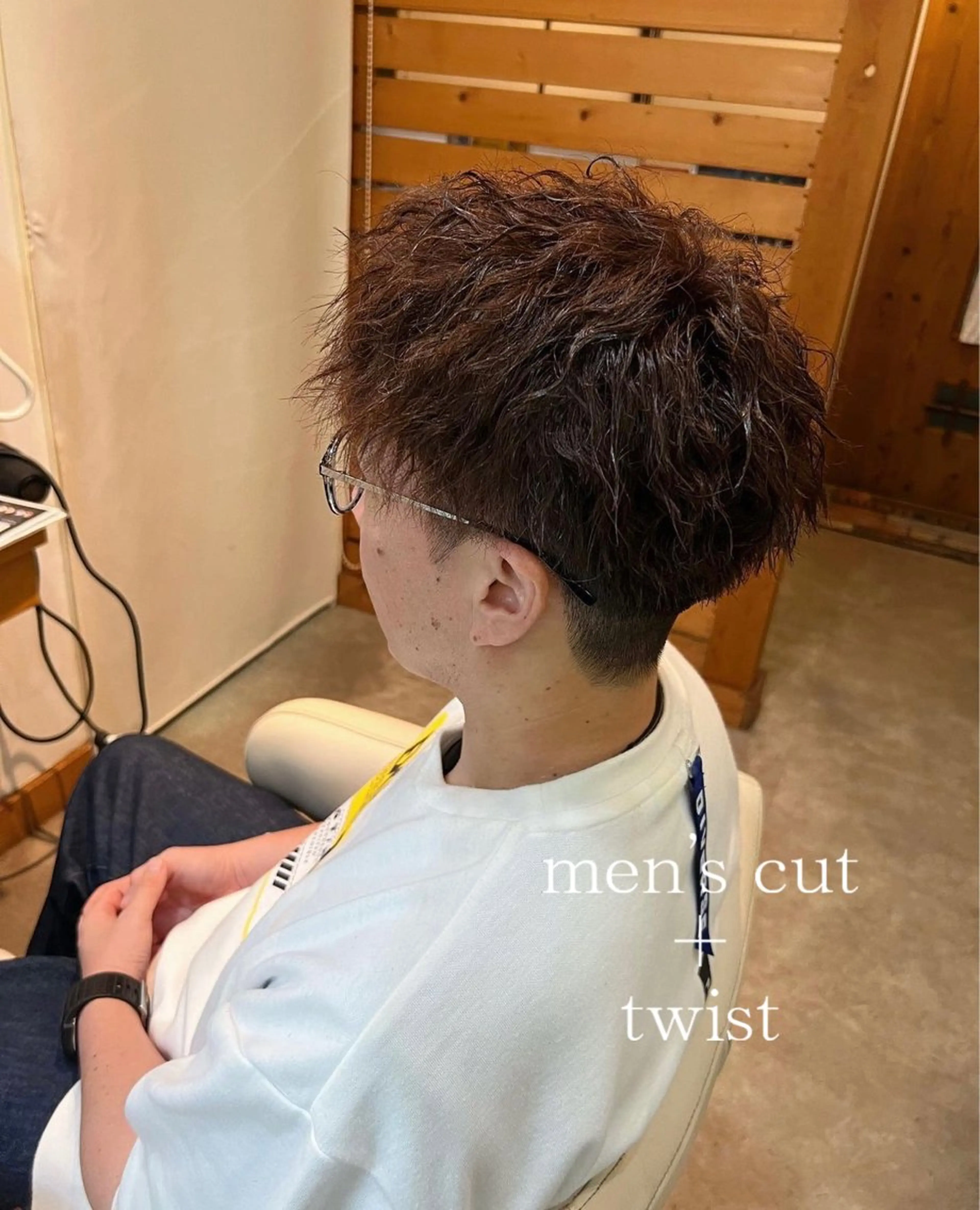 パーマ メンズ enclair(アンクレール)所属・寺本 琴美のヘアスタイル