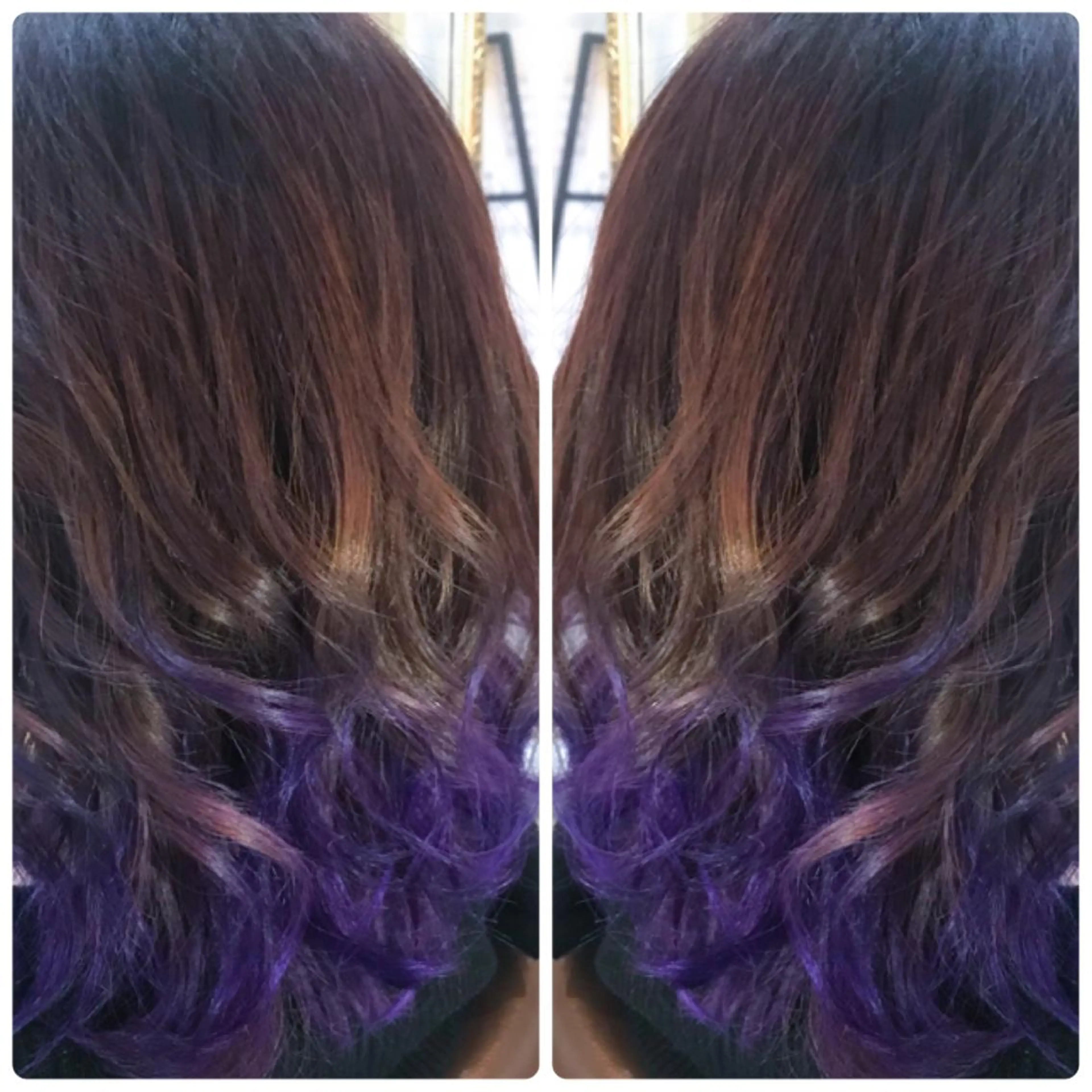 セミロング カラー ルービック 梅田茶屋町店のヘアスタイル