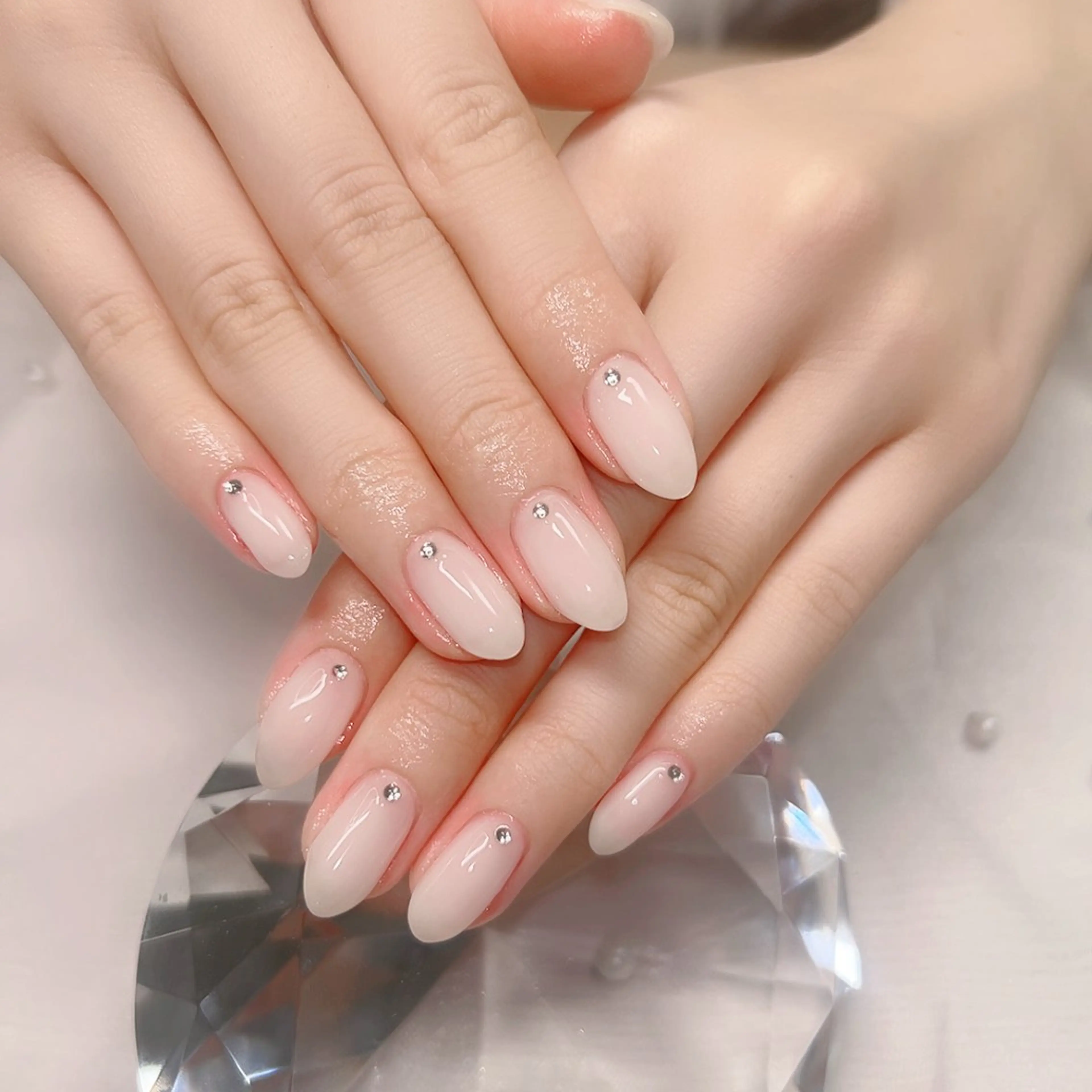 ネイル ワンカラーネイル Cute Tips nailのネイルデザイン