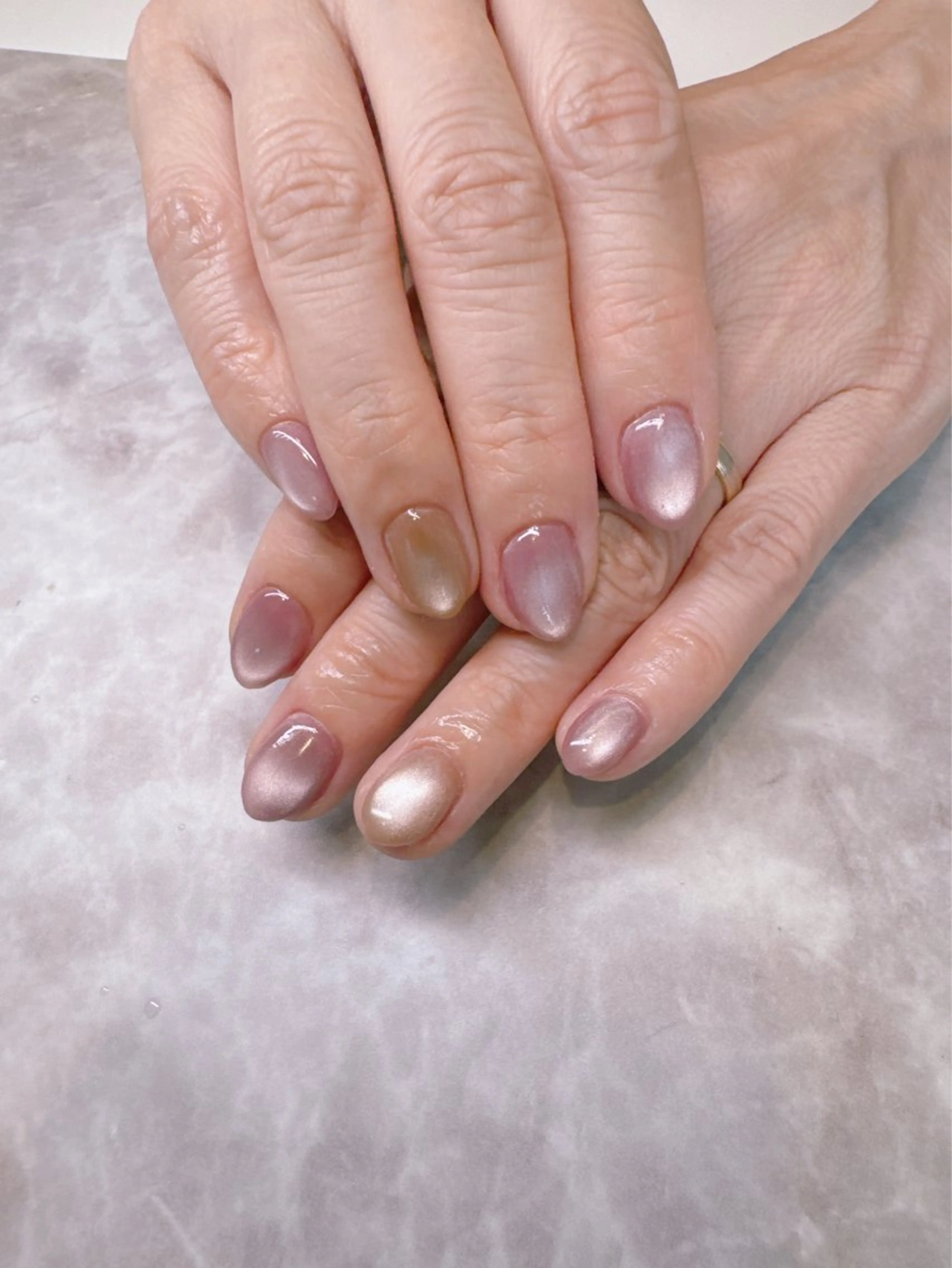 ネイル マグネットネイル ハンドネイル olim nailspaceのネイルデザイン