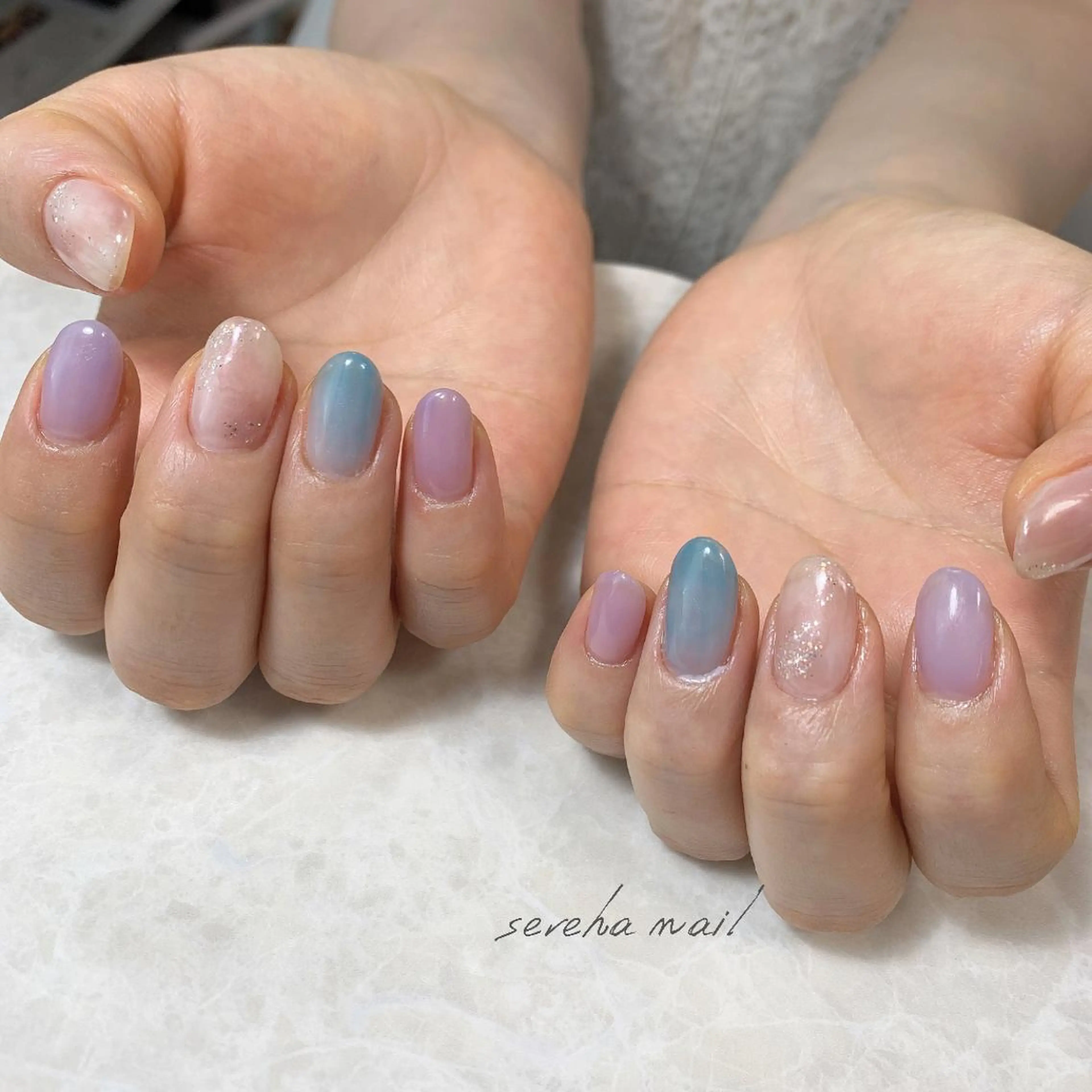 ネイル 持ち込み sereha nailのネイルデザイン