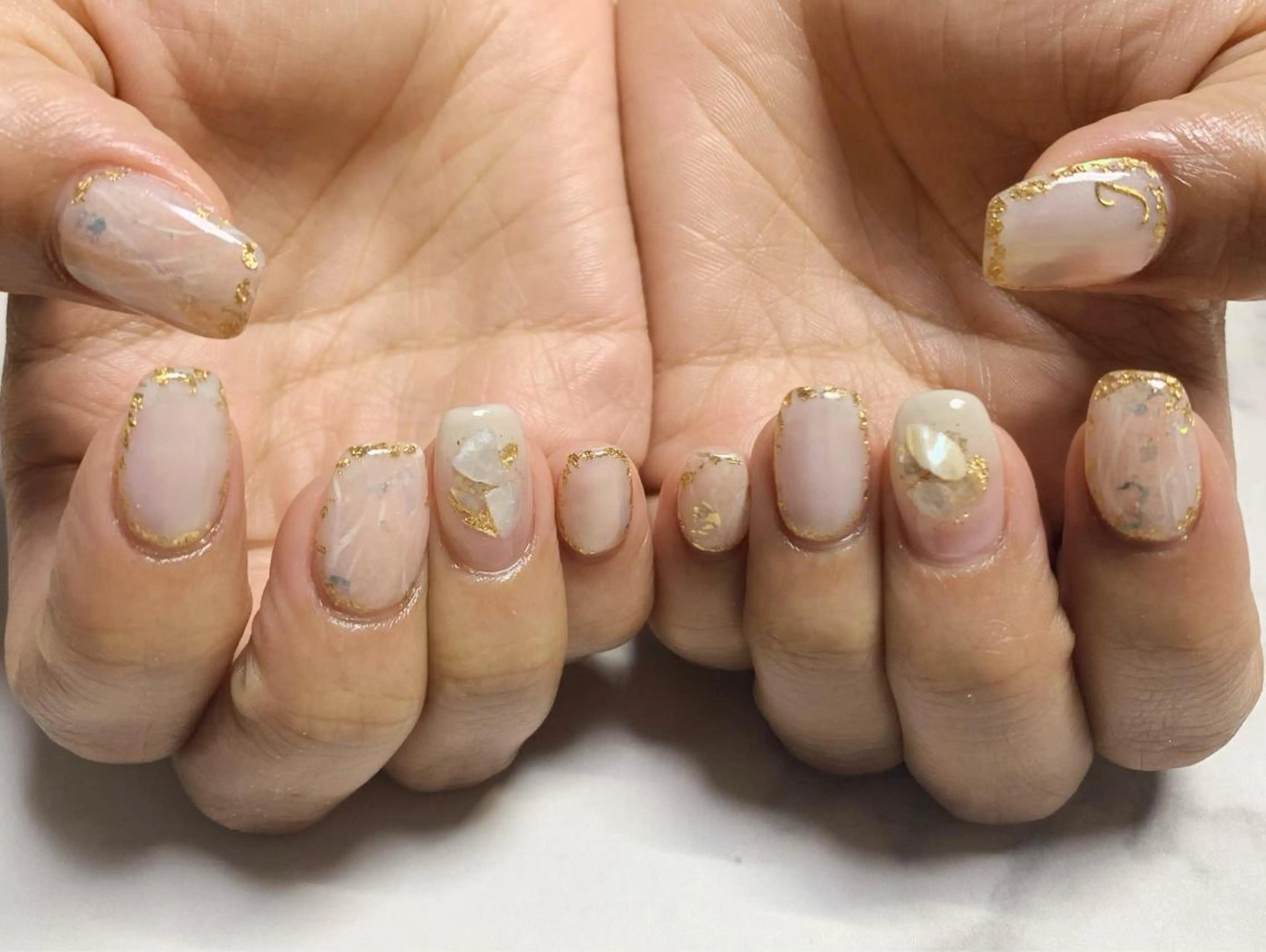 ネイル ハンドネイル nail salon en familleのネイルデザイン