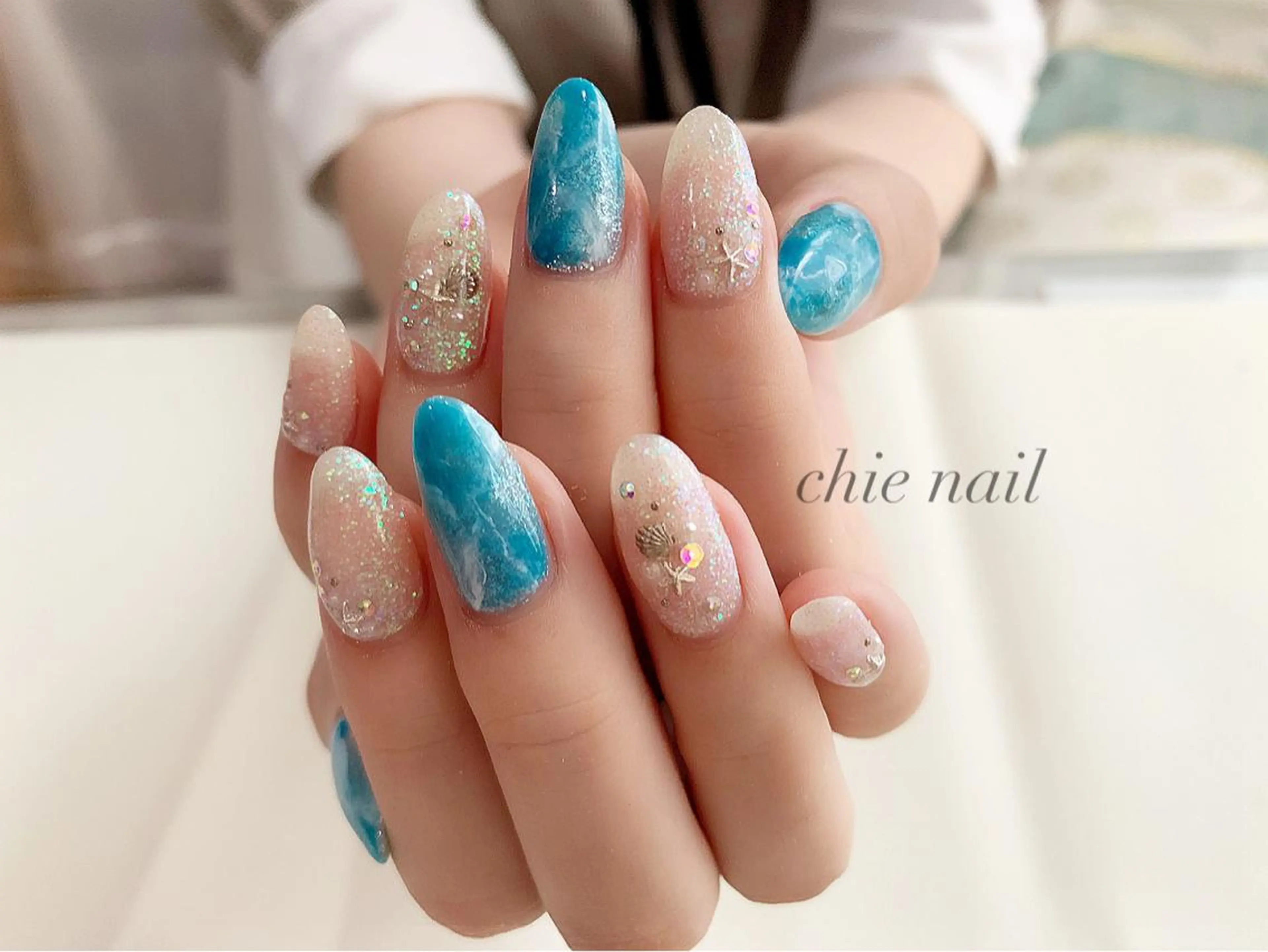 ネイル ハンドネイル 森ノ宮❤︎ chieのネイルデザイン