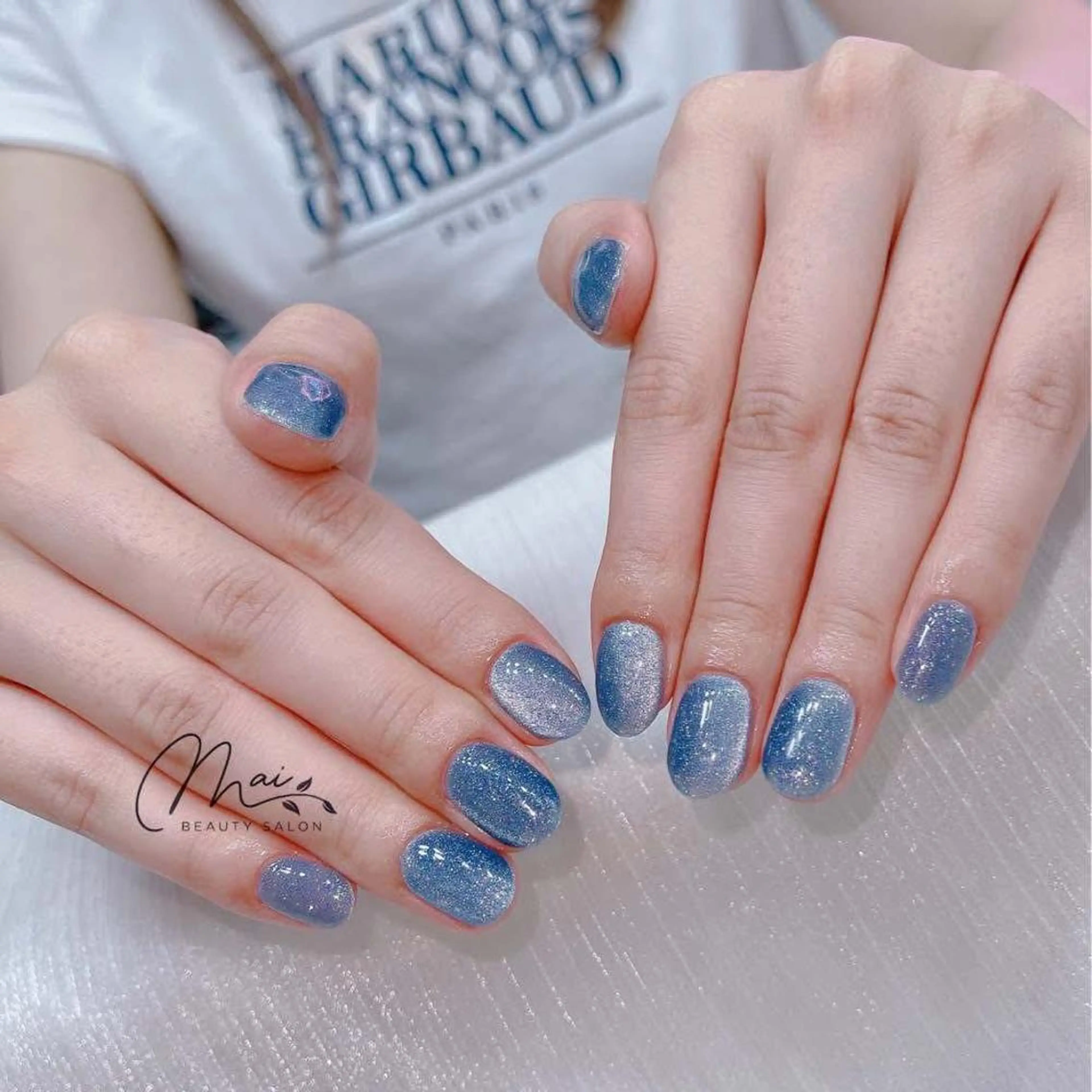 ネイル ジェルネイル パラジェル ワンホンネイル MaiBeauty Niのネイルデザイン