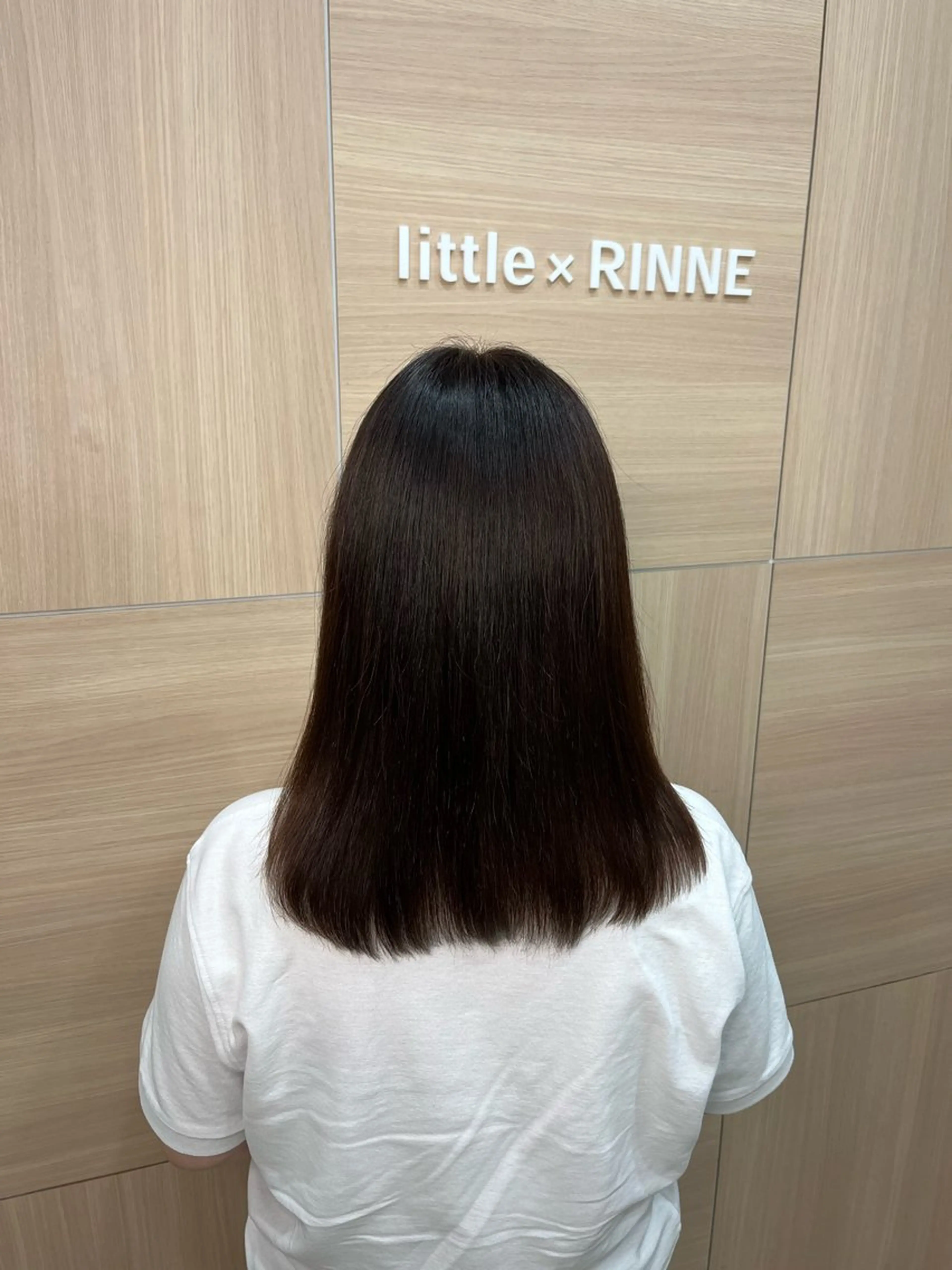 セミロング カラー little×RINNE 栄所属・栄美容師/ ふう💇🏼‍♀️のヘアスタイル