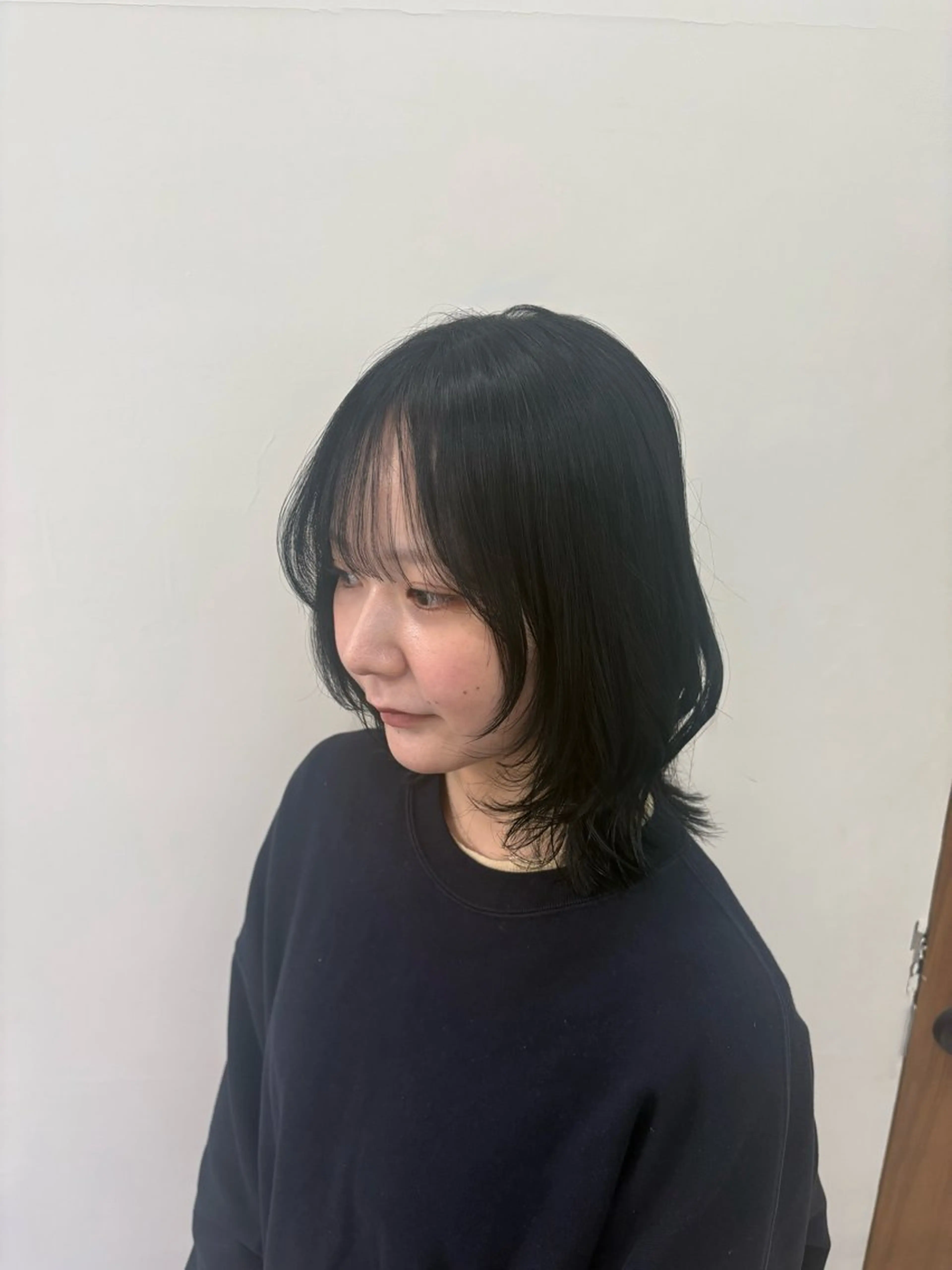 ミディアム カラー momo / カラーモデルのヘアスタイル