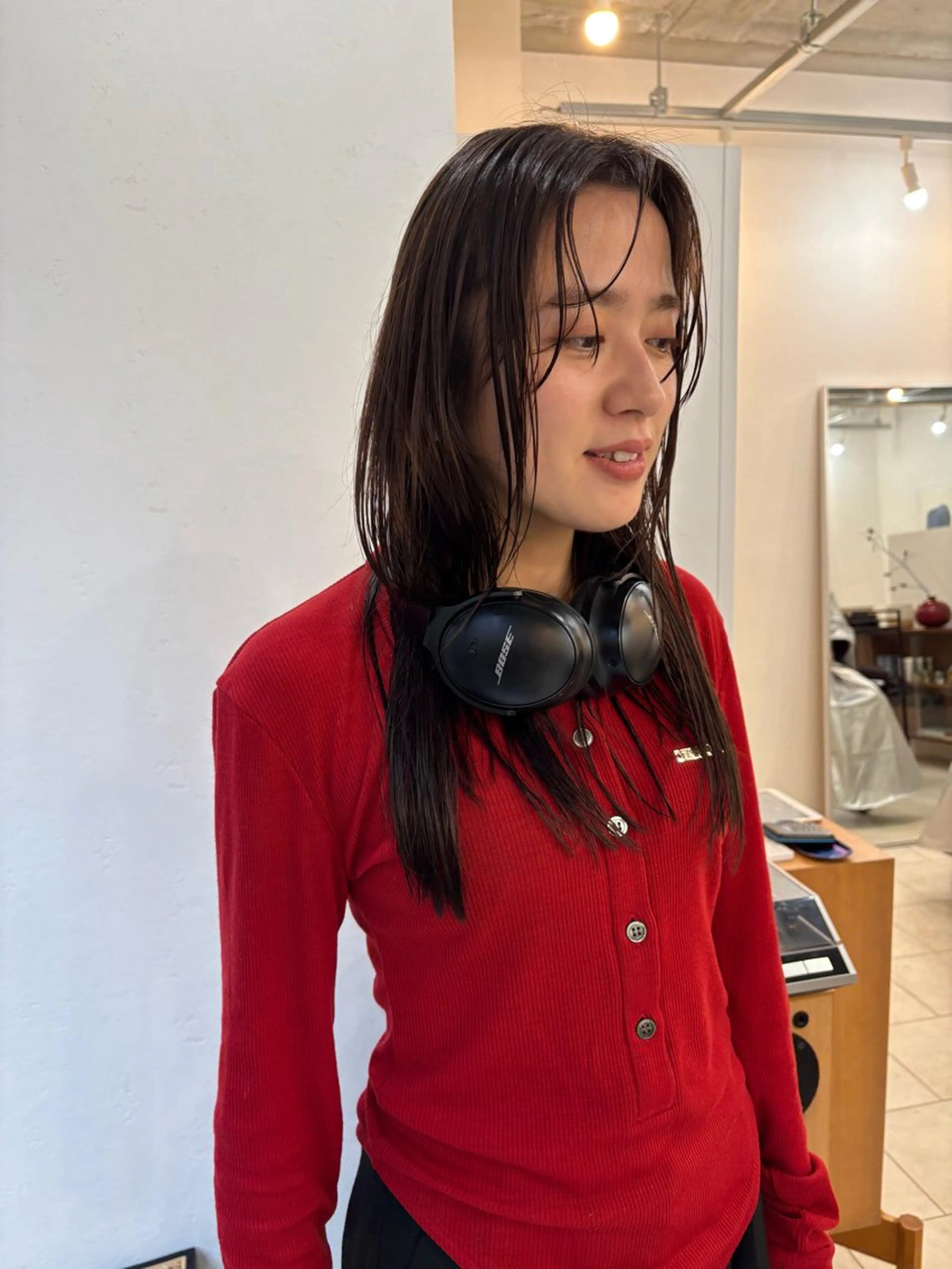 セミロング カラー ヘアカラー トリートメント NOUN所属・eri kinjoのヘアスタイル