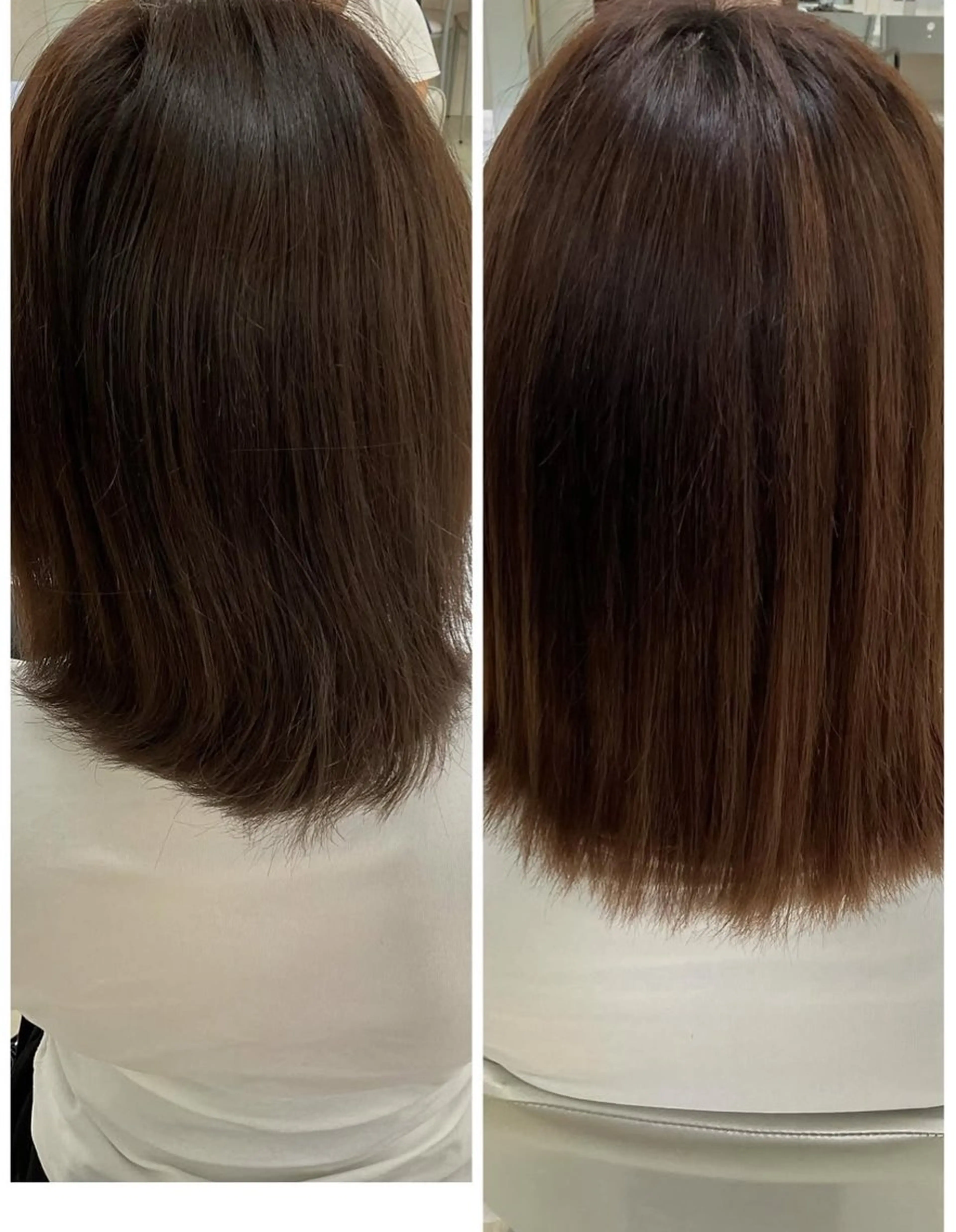 ミディアム タカハシ リナのヘアスタイル