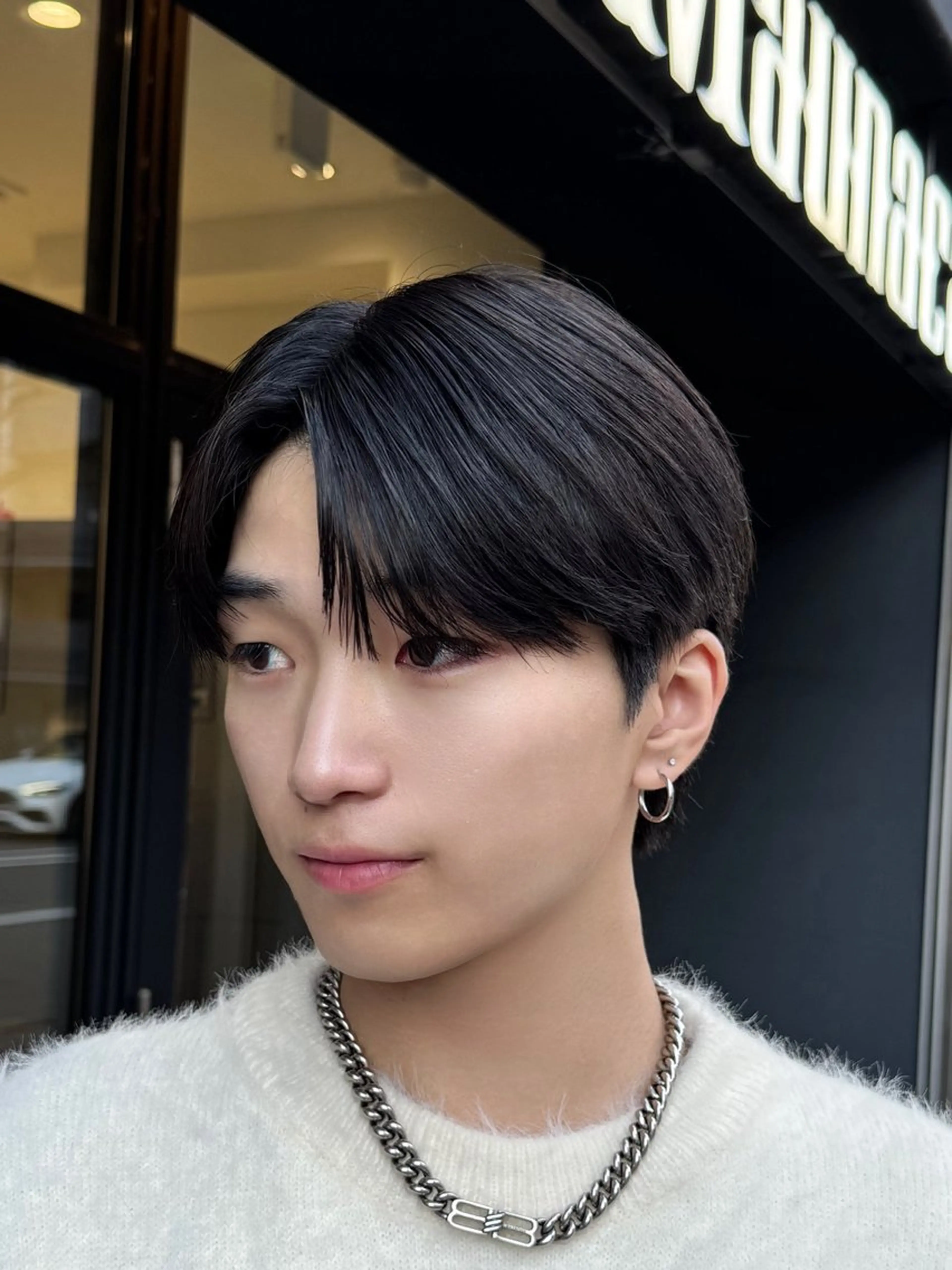 メンズ 🚨メンズ曲がる 縮毛矯正りおん🚨のヘアスタイル