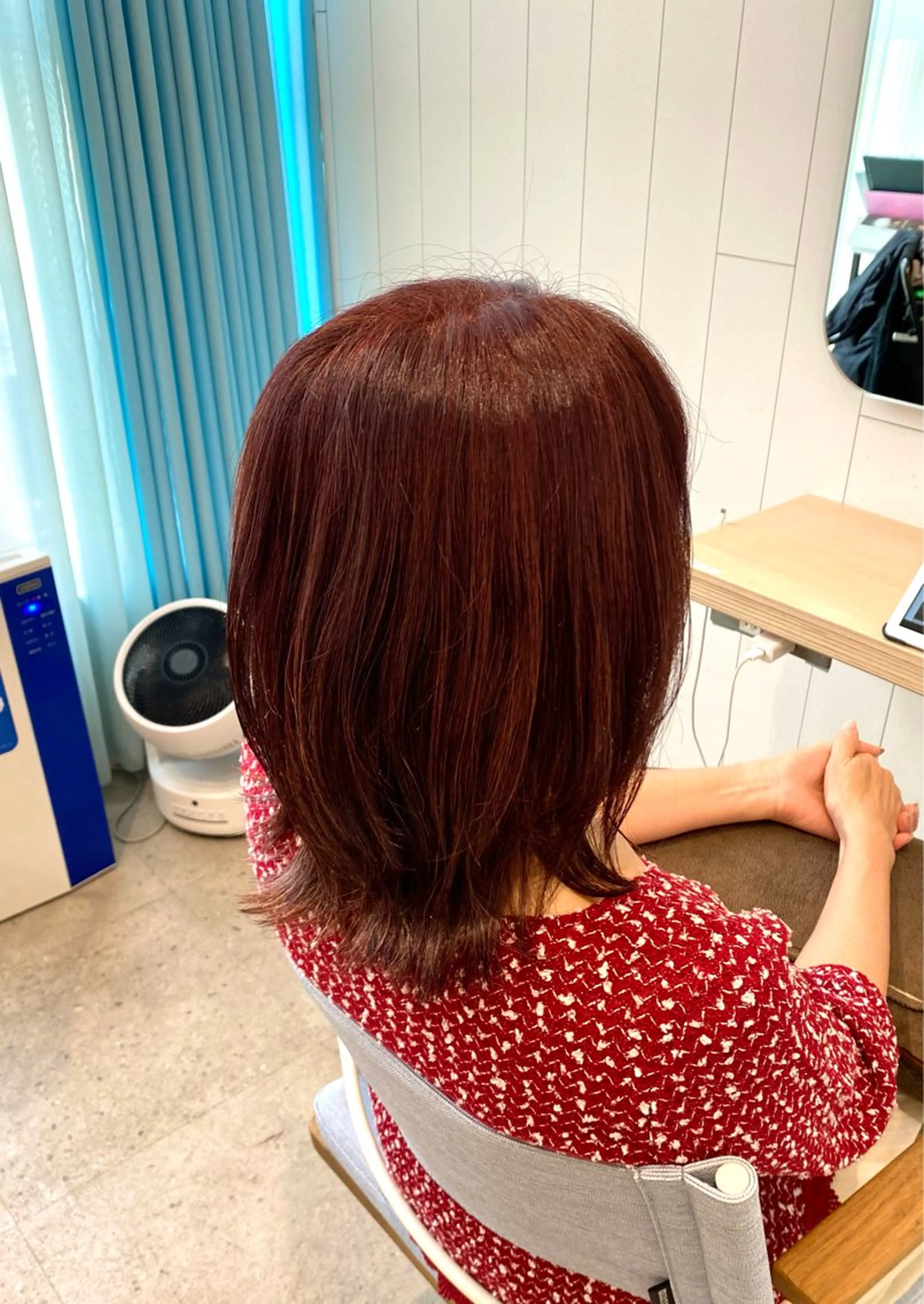 ミディアム カラー Re:berta所属・メンズパーマ・ カット モリヤ🌺のヘアスタイル