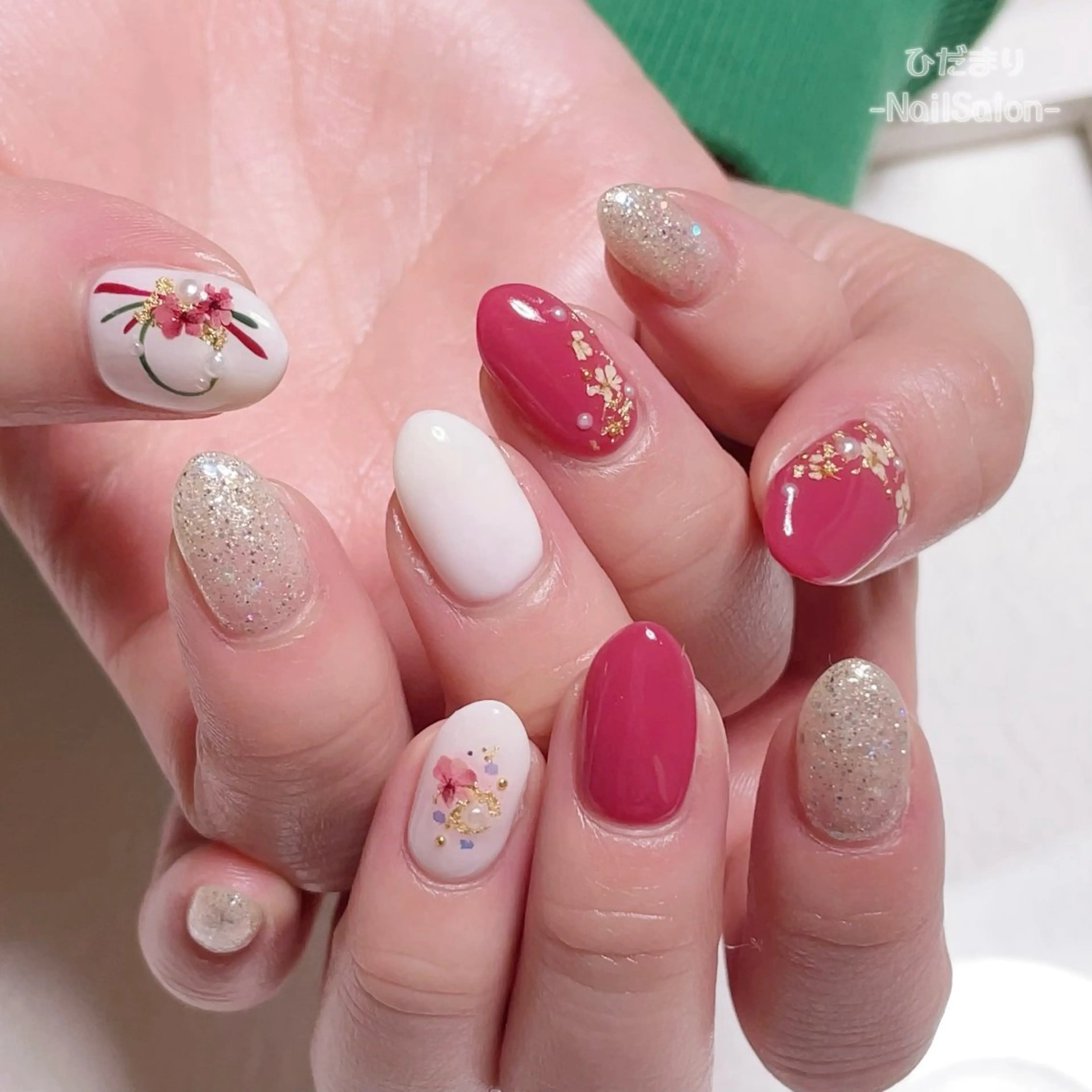 ネイル アートネイル 持ち込み NailSalon ひだまりのネイルデザイン