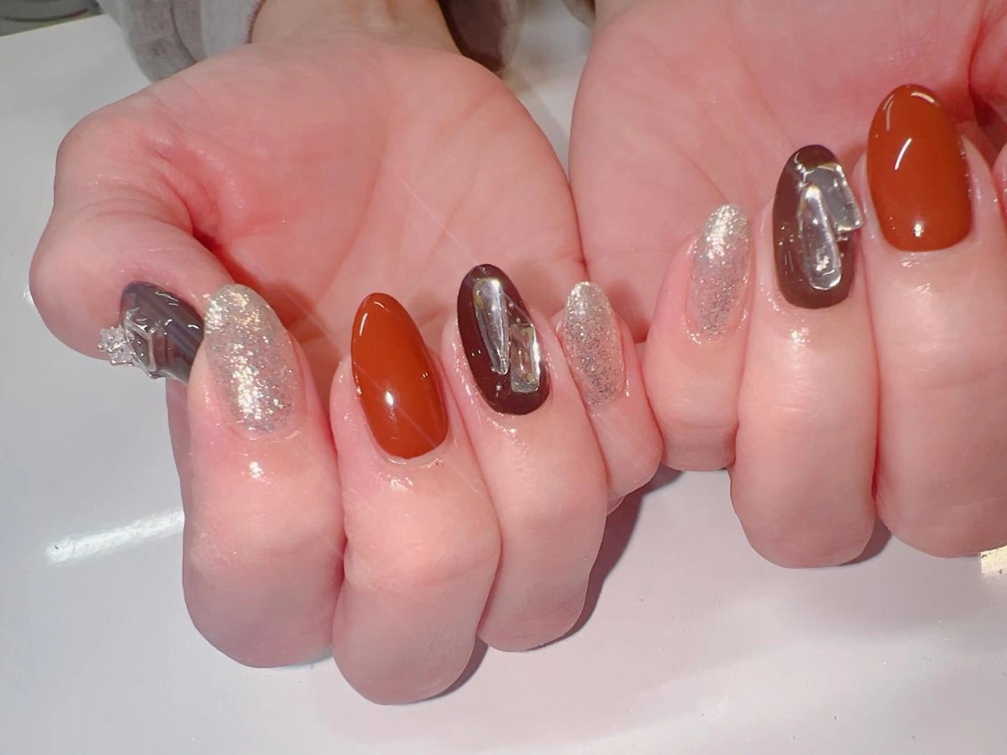 ネイル ハンドネイル Nail Salon L'arc所属・💊大阪/心斎橋 moni🧠のネイルデザイン