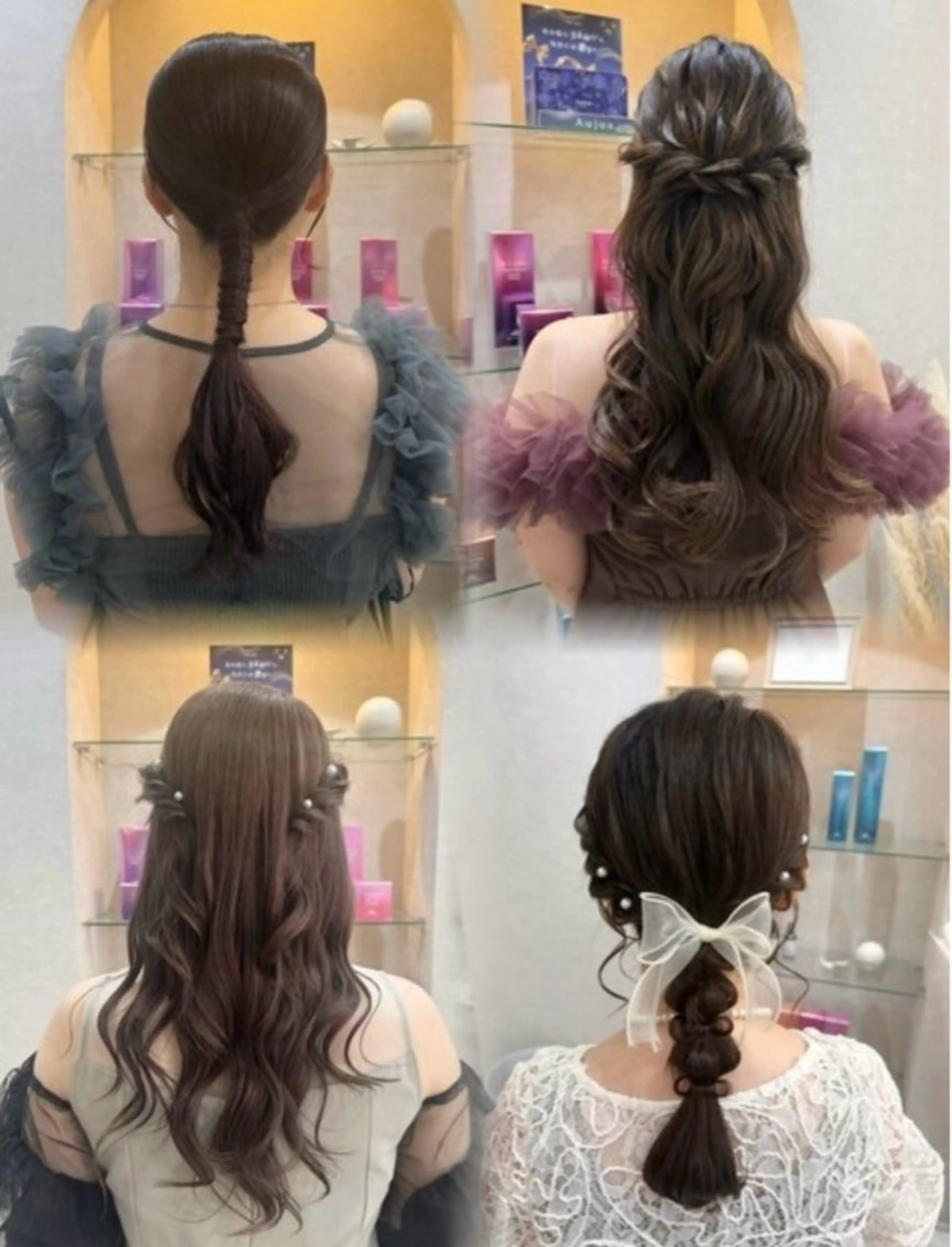 ヘアアレンジ ハーフアップ ヘアセット 【大宮】 natsumi🌷のヘアスタイル